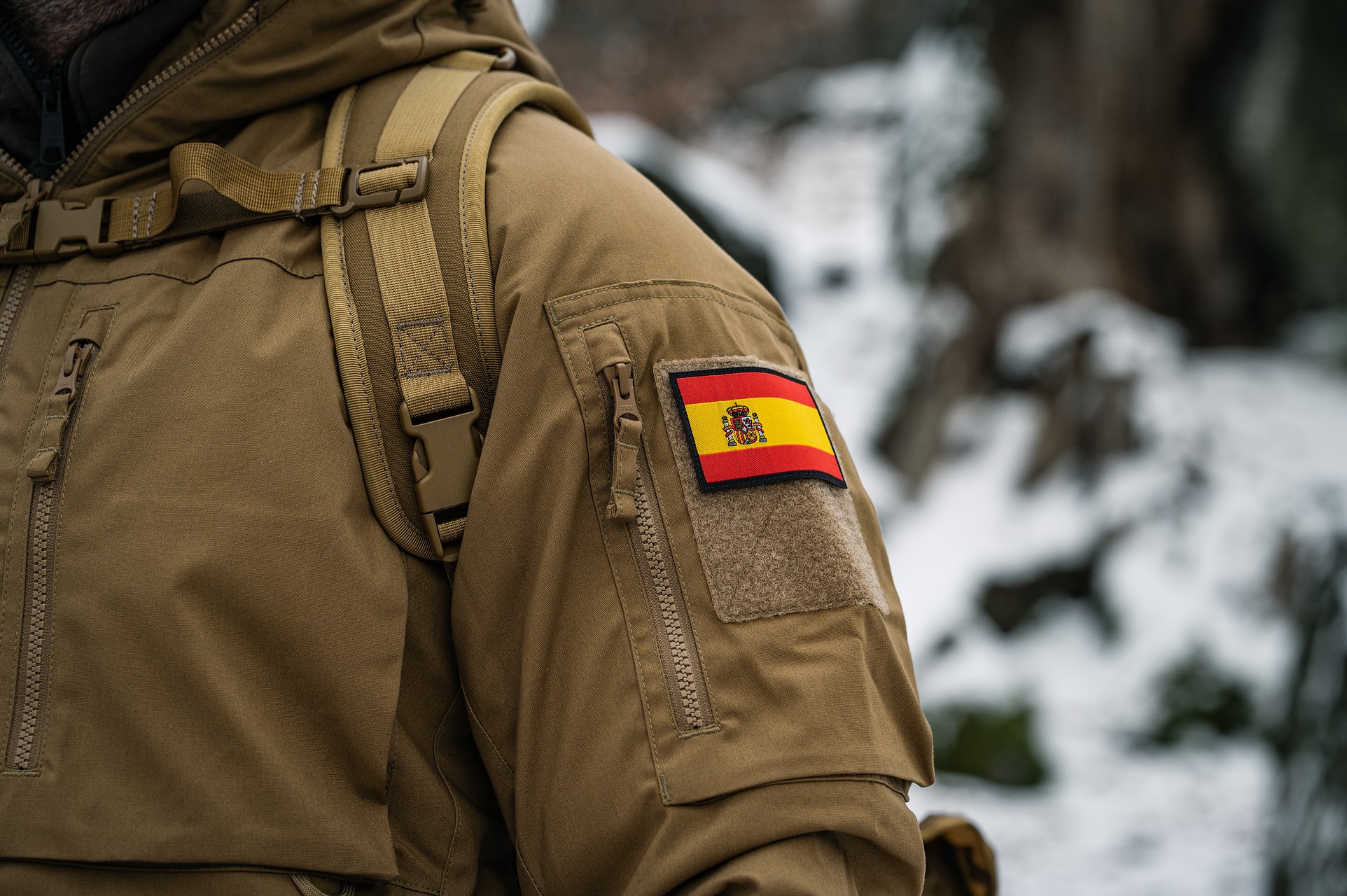 Нашивка Clawgear Прапор Іспанії 76 x 50 мм