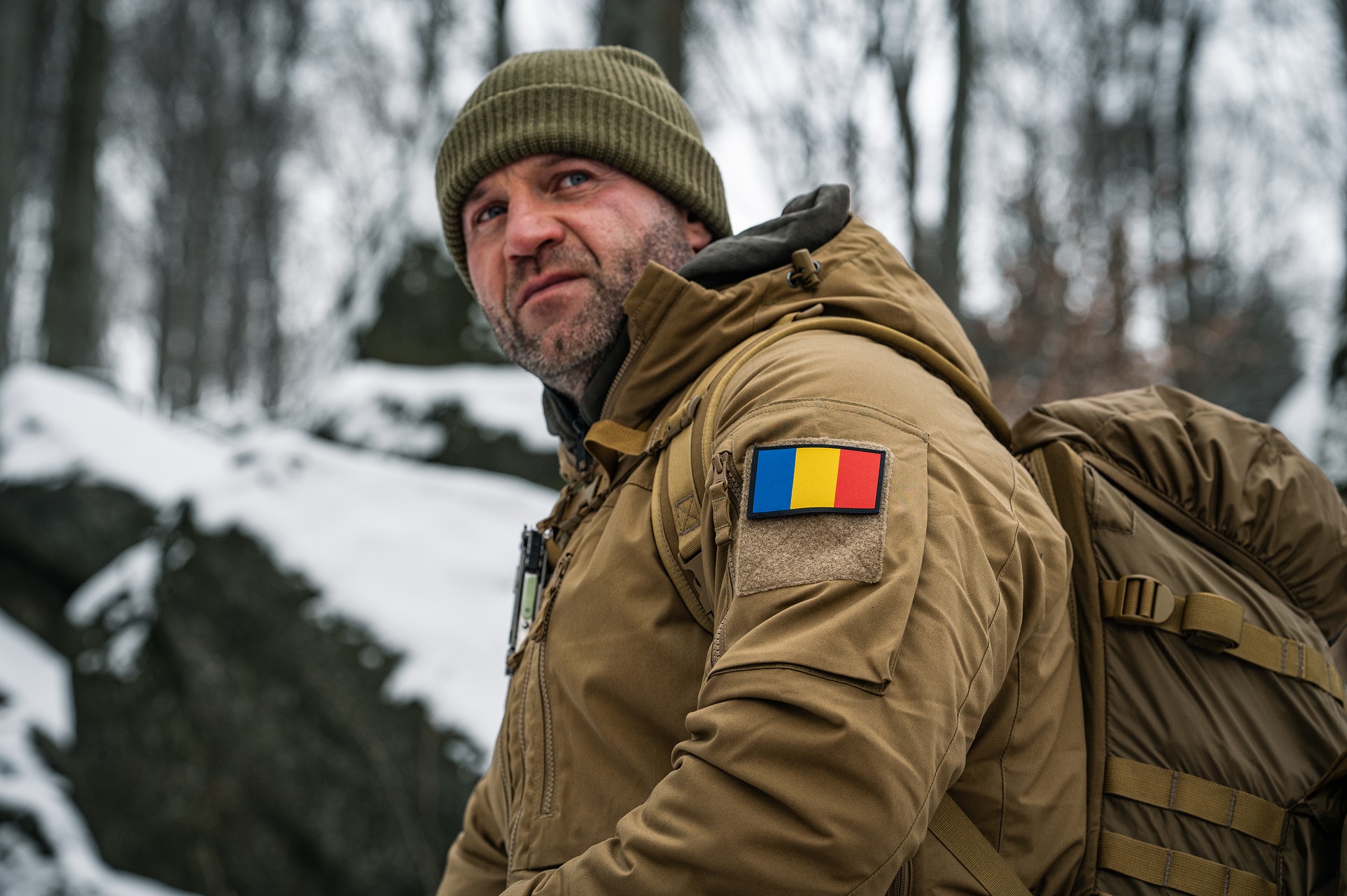 Naszywka Clawgear Flaga Rumunii 78 x 50 mm