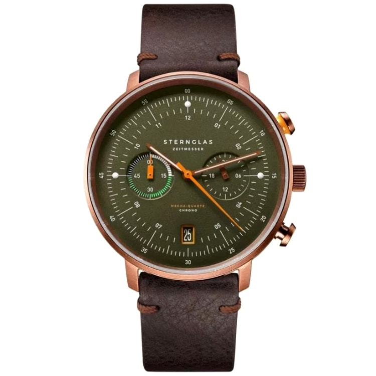 Zegarek Sternglas Hamburg Chrono - Dark Green