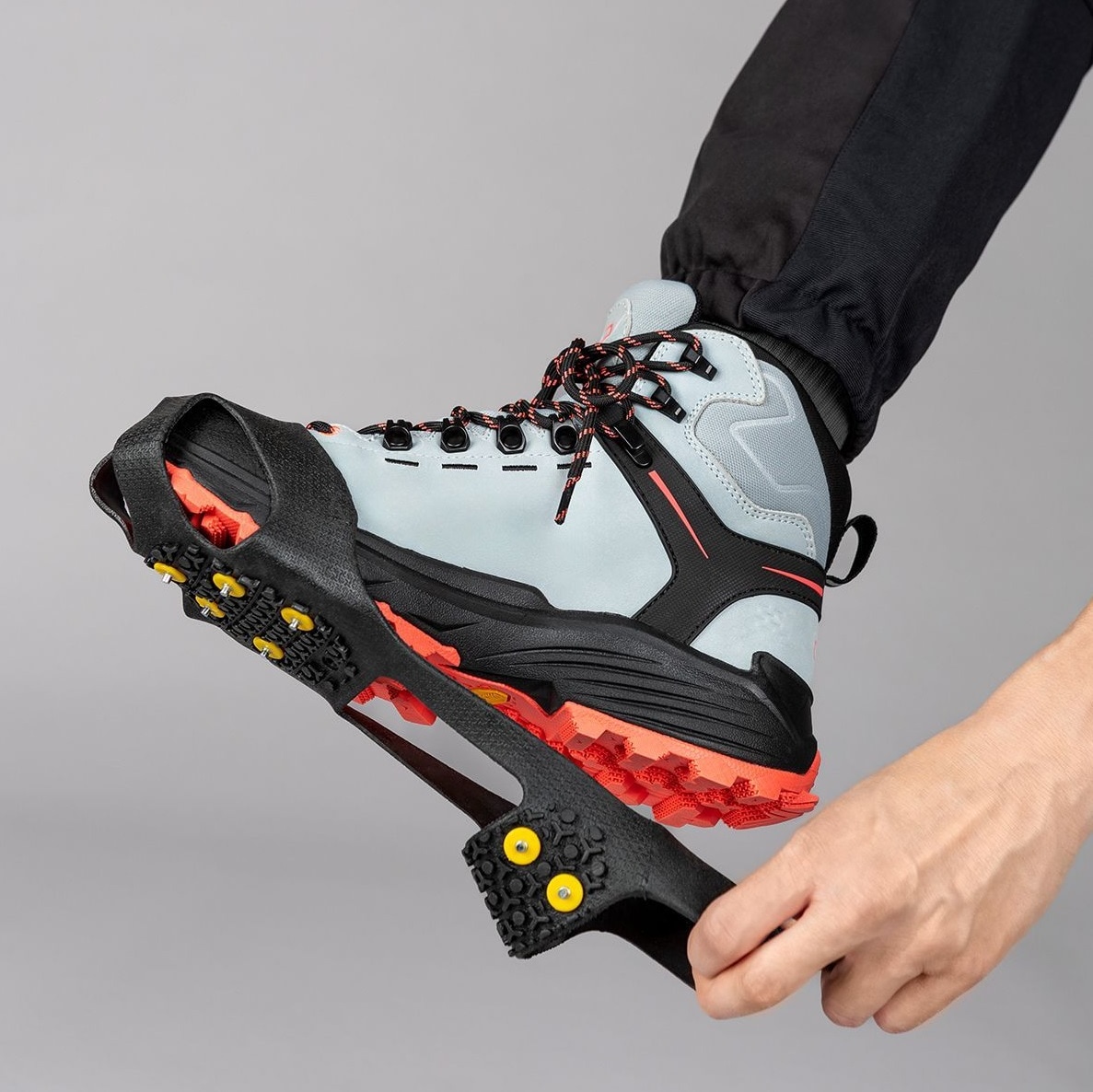 Протиковзкі накладки CMP Non Slip Spiked Crampons - Black