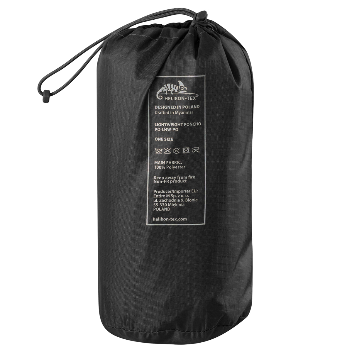 Ponczo Helikon-Tex Lightweight - Black