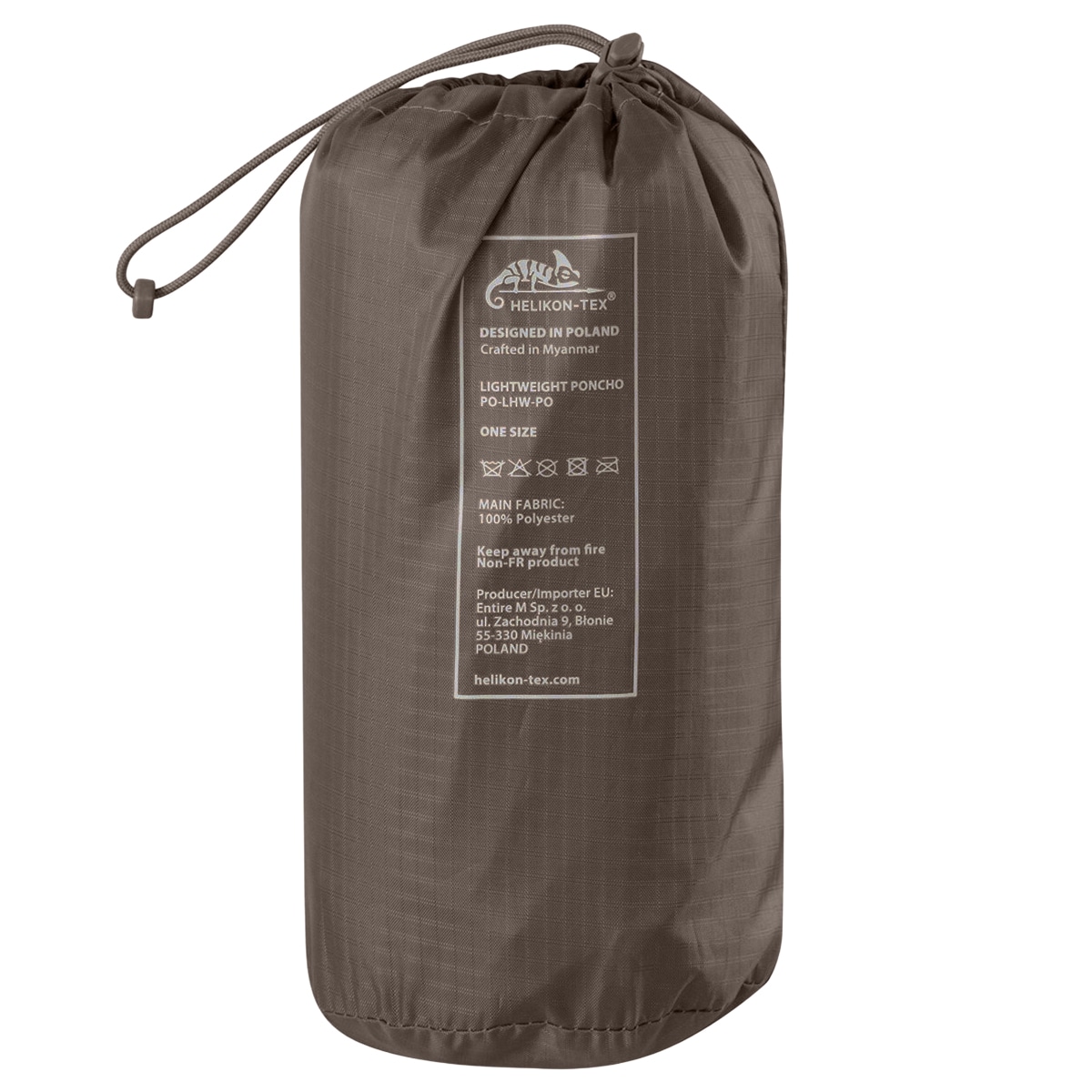 Ponczo Helikon-Tex Lightweight - Earth Brown