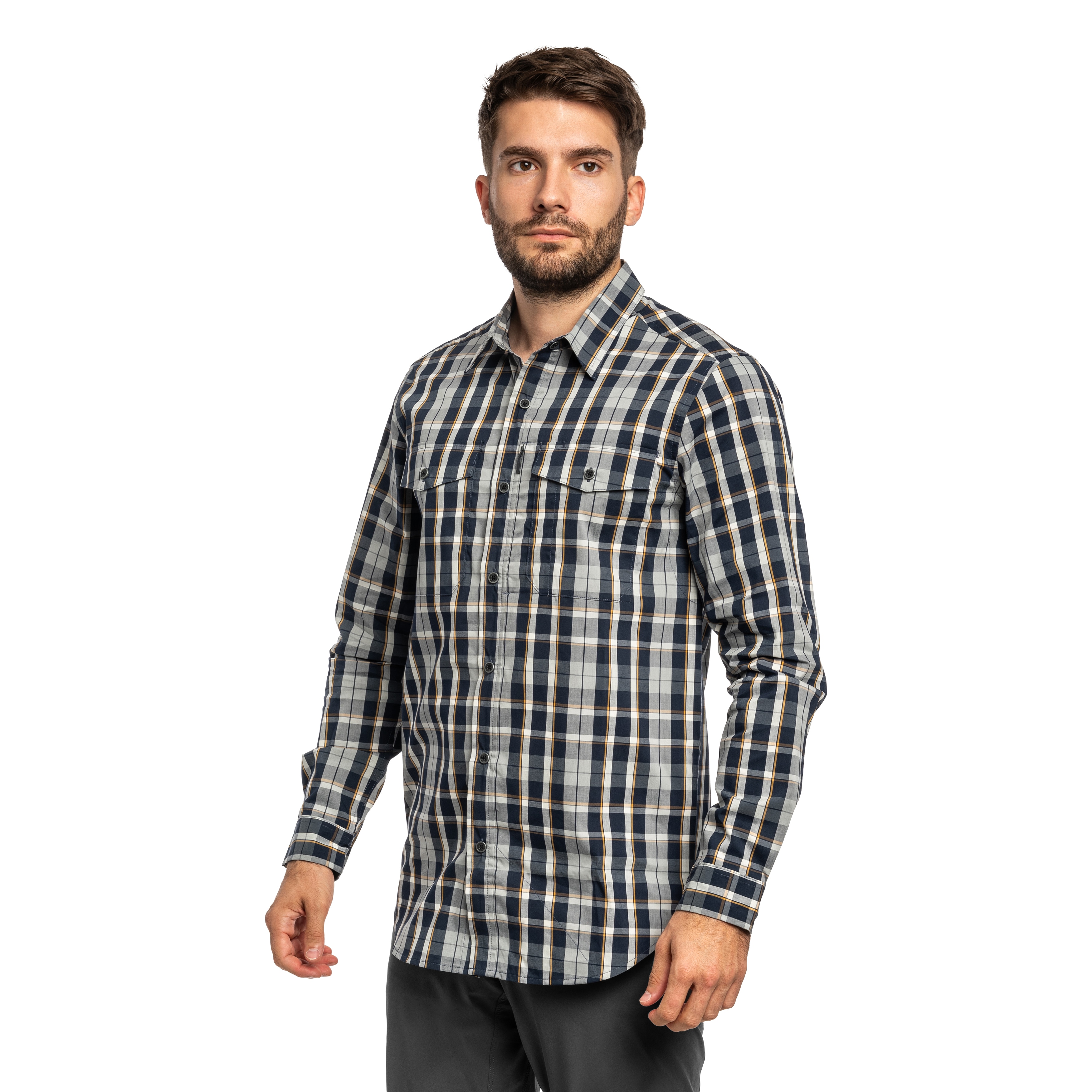 Сорочка Helikon-Tex Covert Concealed Carry - Calm Blue Plaid