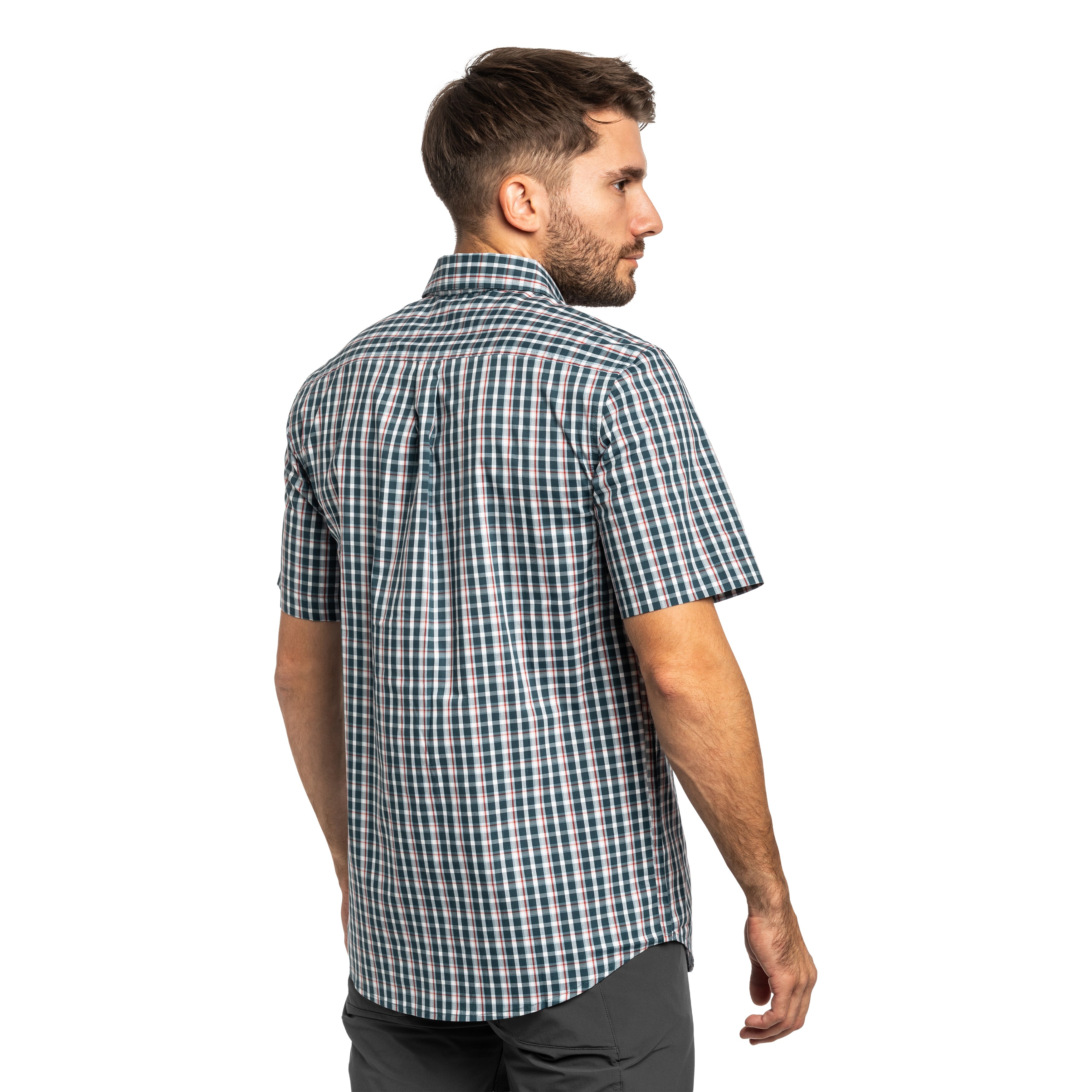 Koszula Helikon-Tex Covert Concealed Carry Short Sleeve - Rustic Cloth Plaid