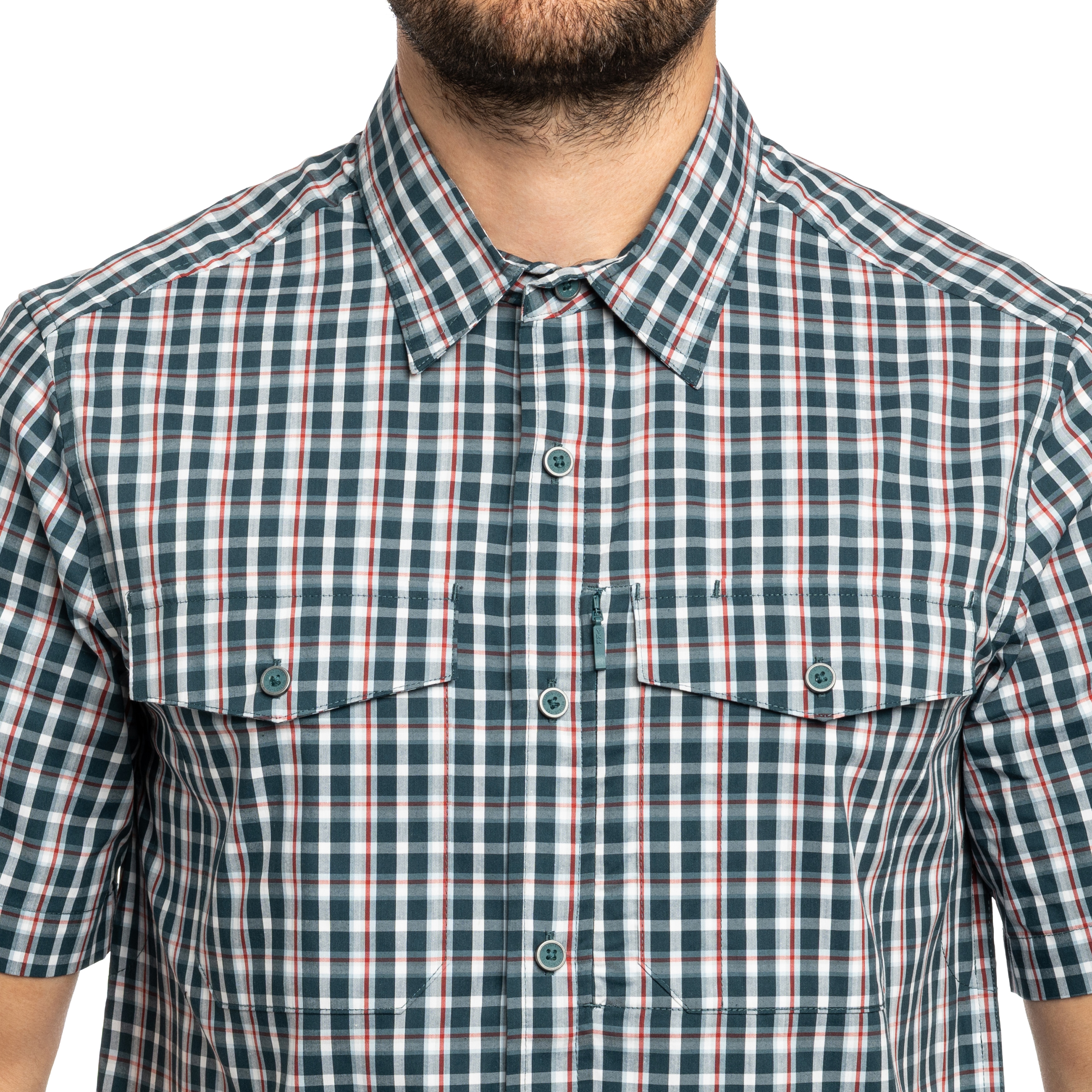 Koszula Helikon-Tex Covert Concealed Carry Short Sleeve - Rustic Cloth Plaid