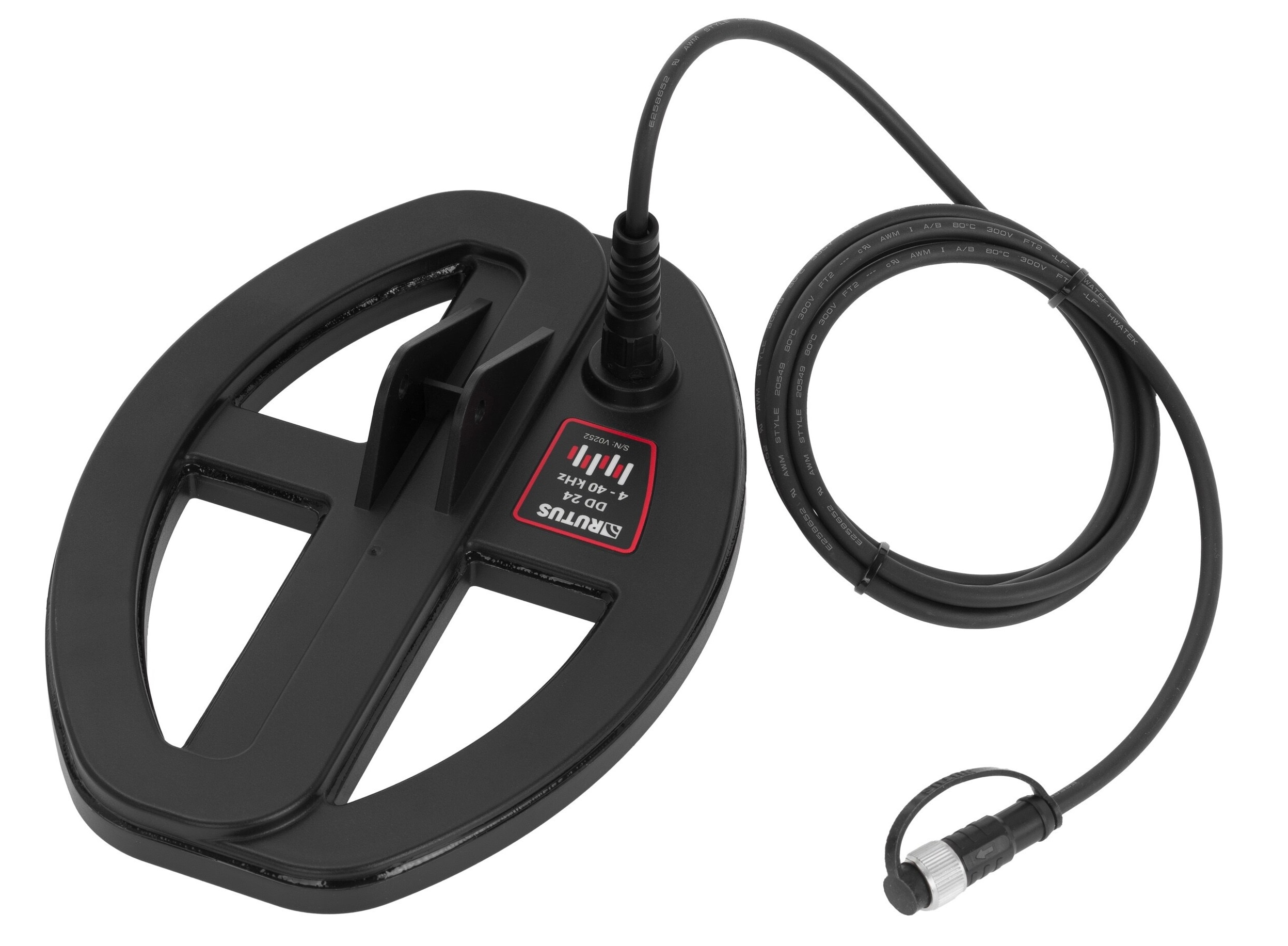 Wykrywacz metali Rutus Versa DD28 + cewka DD 24 cm 4-40 KHZ - zestaw