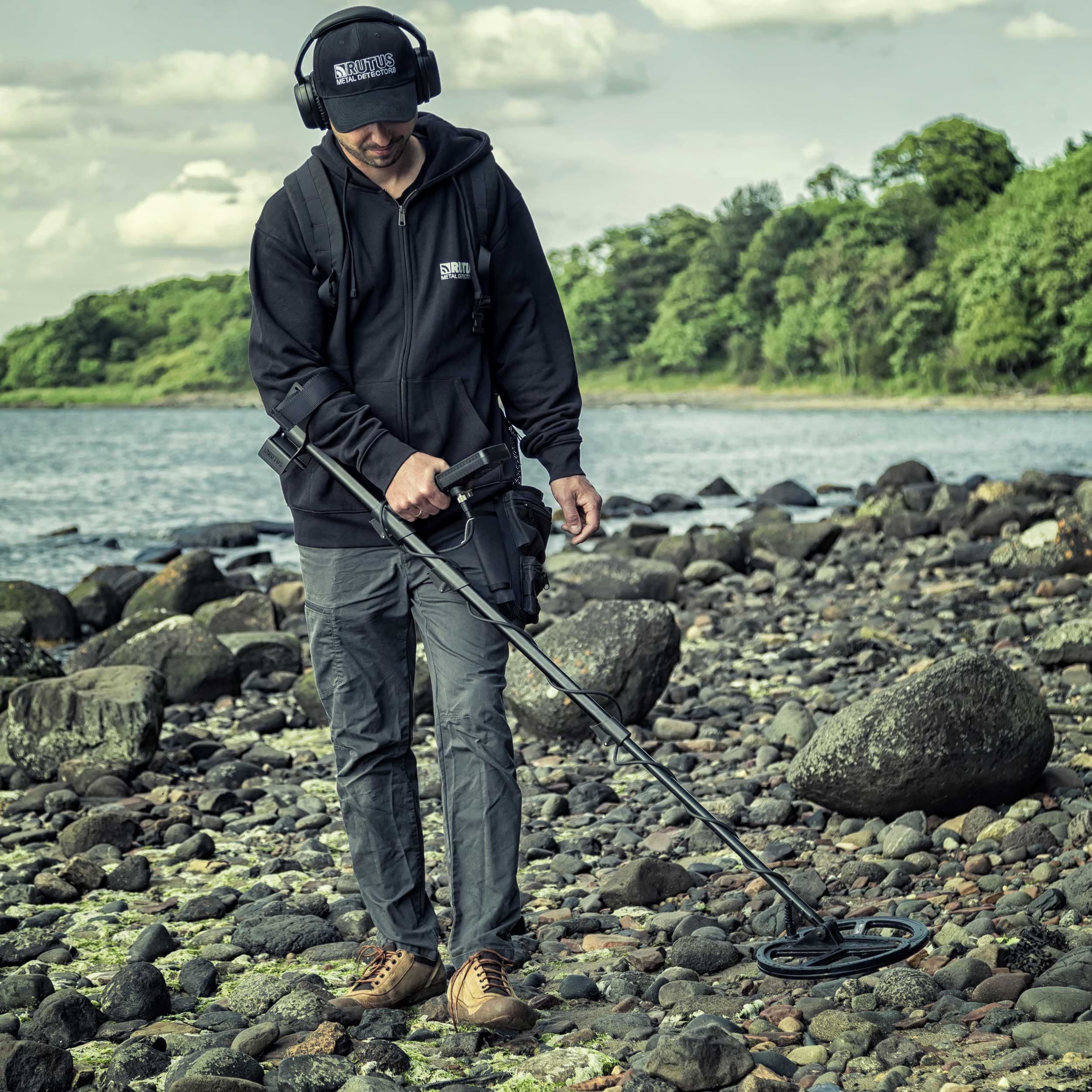 Wykrywacz metali Rutus Versa DD28 + cewka DD 24 cm 4-40 KHZ - zestaw