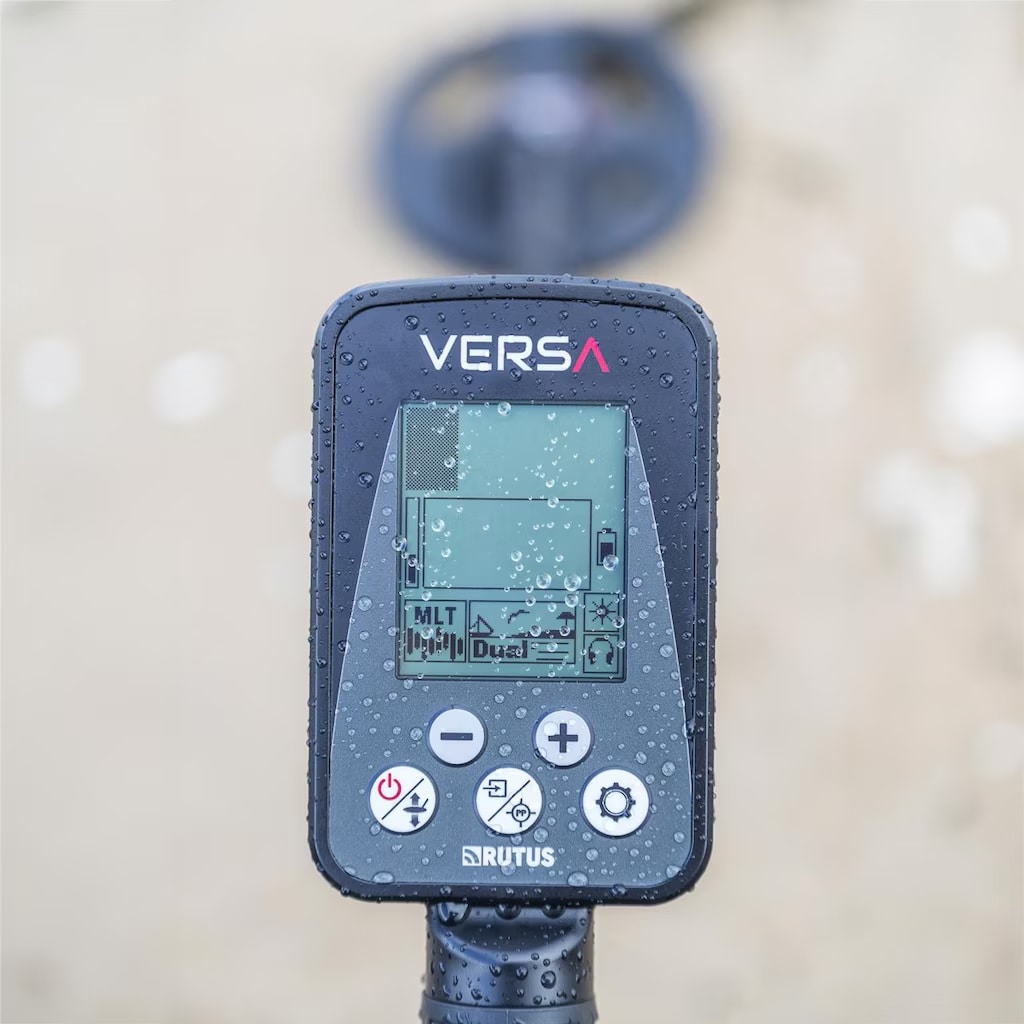 Wykrywacz metali Rutus Versa DD28 + cewka DD 24 cm 4-40 KHZ - zestaw