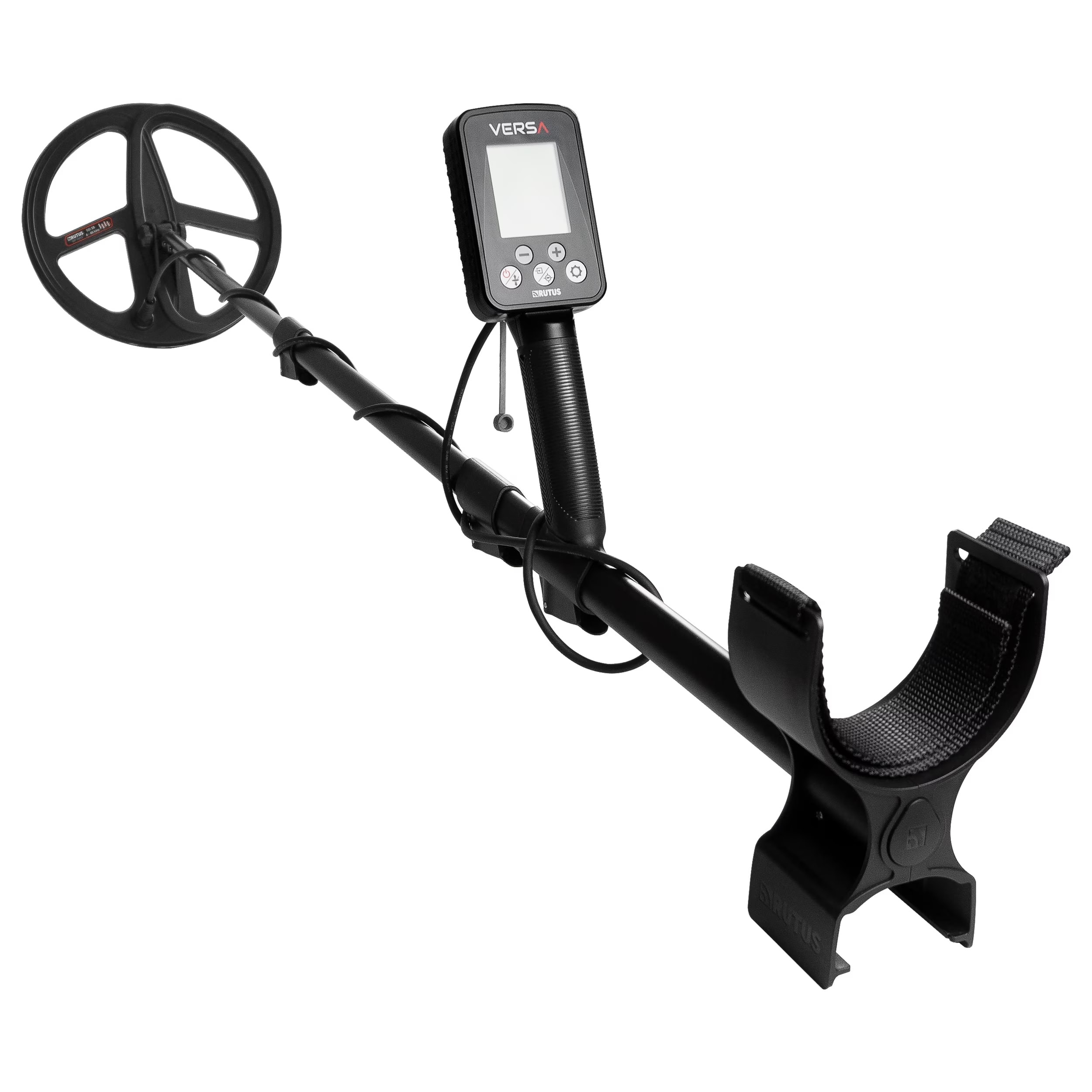 Wykrywacz metali Rutus Versa DD28 + cewka DD 24 cm 4-40 KHZ - zestaw