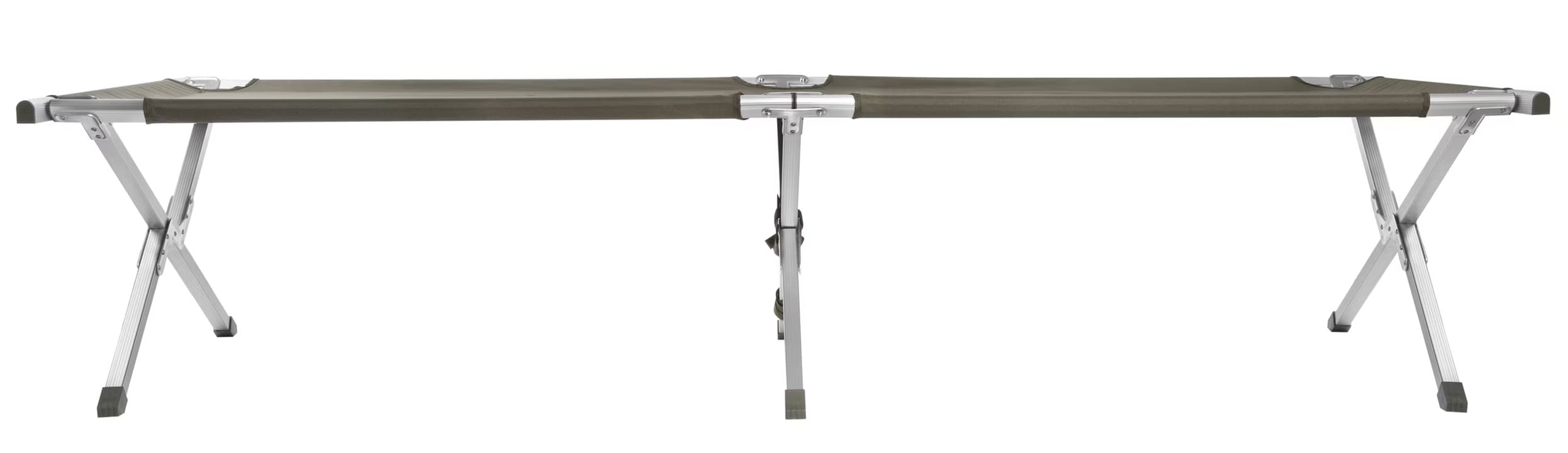 Łóżko polowe składane Mil-Tec US Style + materac Badger Outdoor + poduszka - zestaw