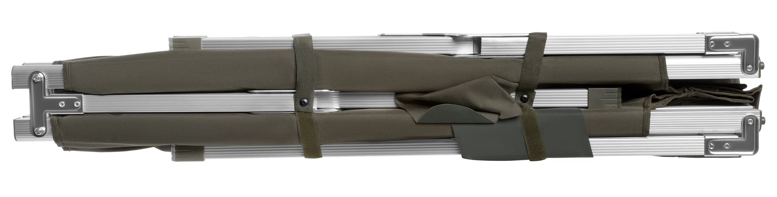 Łóżko polowe składane Mil-Tec US Style + materac Badger Outdoor + poduszka - zestaw