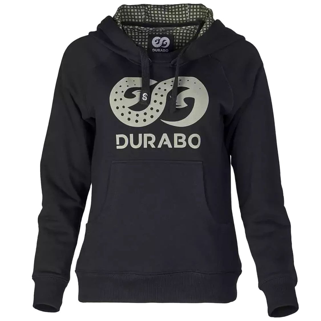 Bluza damska Durabo Super Hoodie - Onyx Black