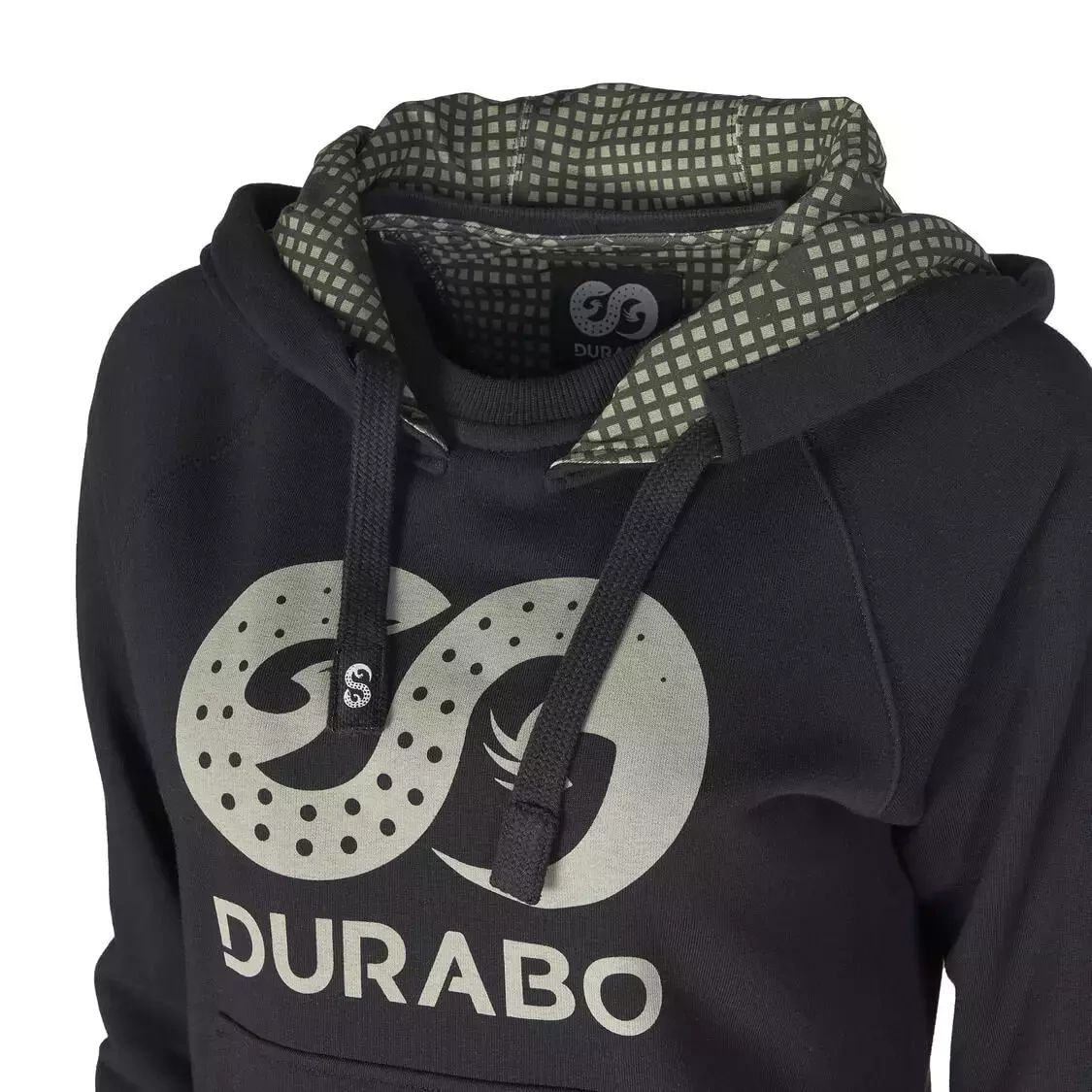Bluza damska Durabo Super Hoodie - Onyx Black