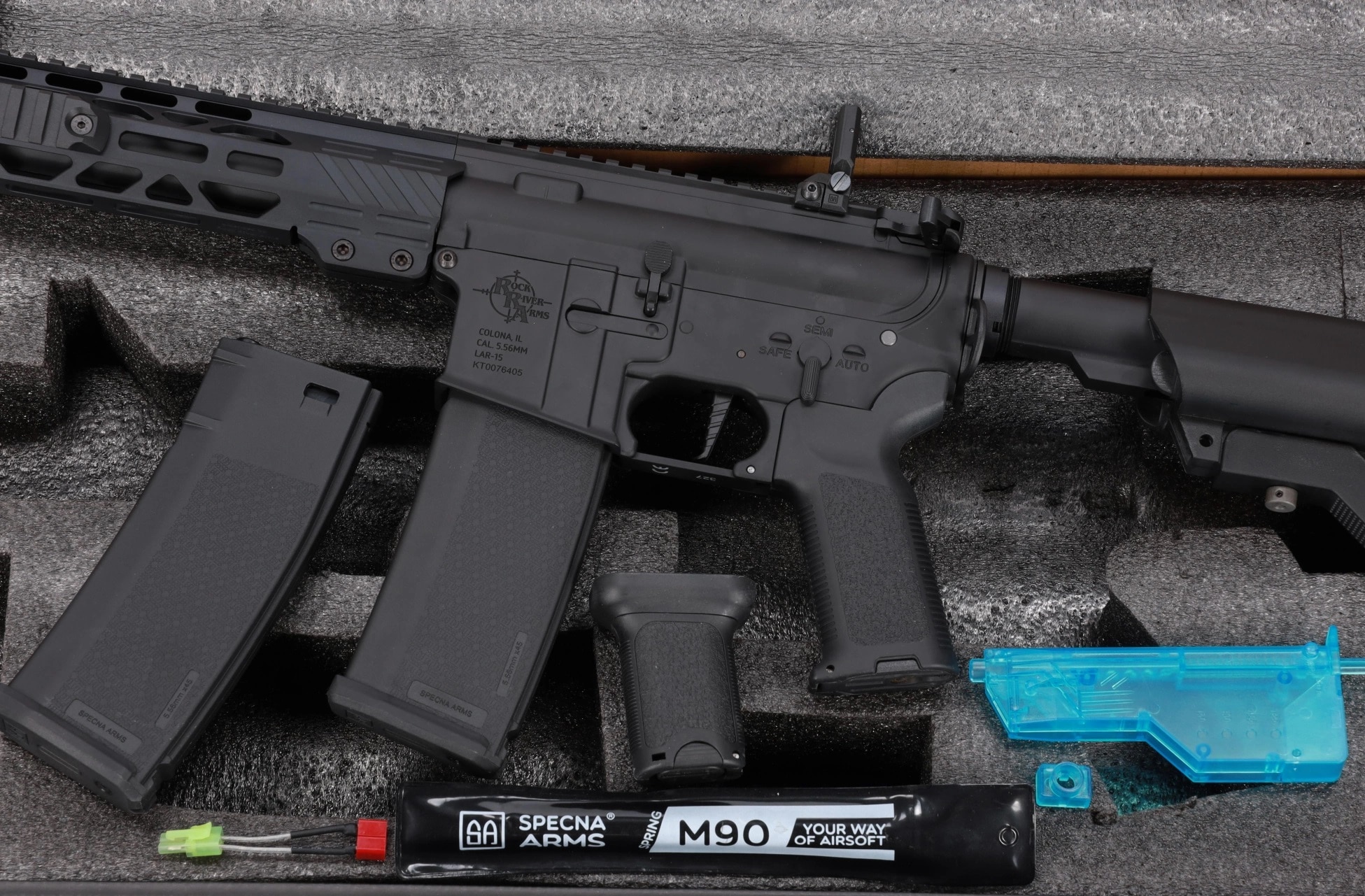 Karabinek szturmowy AEG Specna Arms RRA SA-E25 Edge HAL 2 ETU Gen. 2 - Black