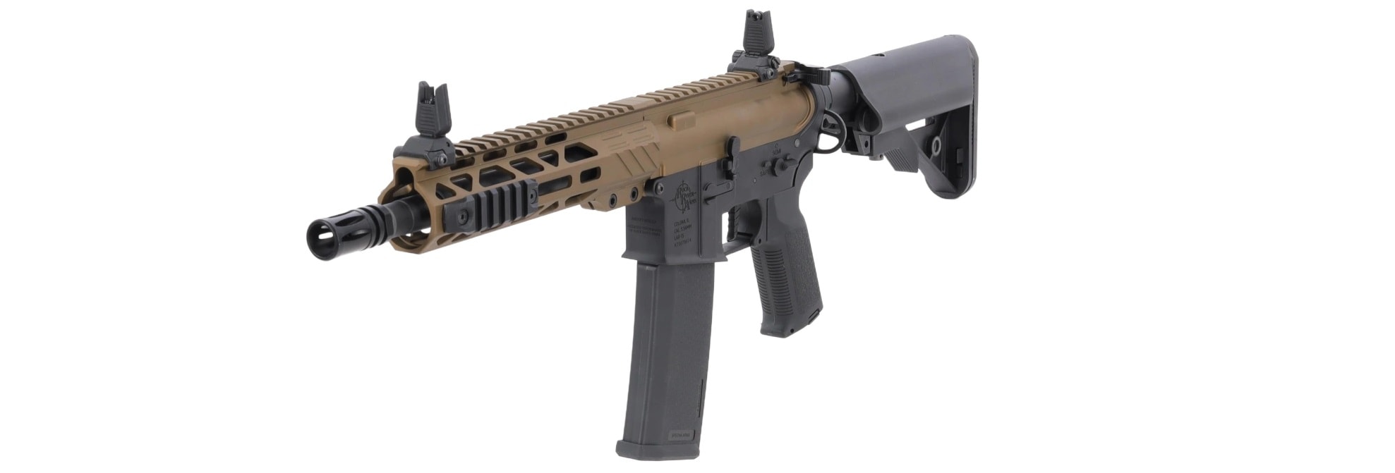 Karabinek szturmowy AEG Specna Arms RRA SA-E25 Edge HAL 2 ETU Gen. 2 - Chaos Bronze