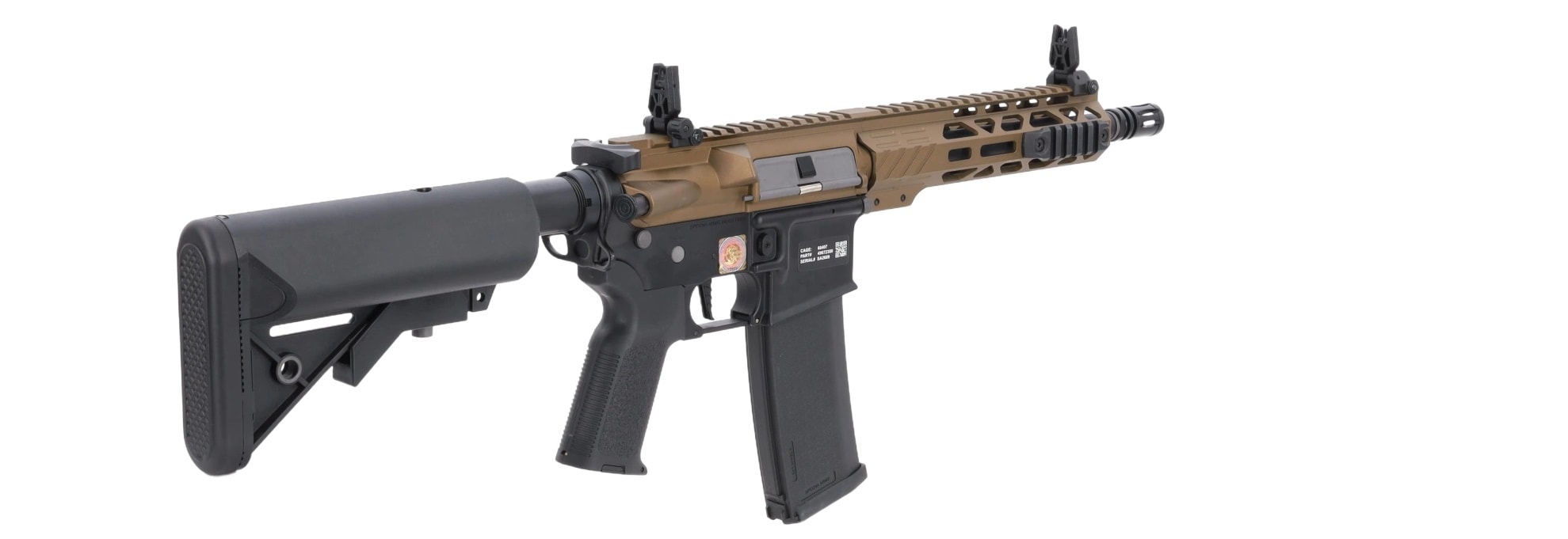 Karabinek szturmowy AEG Specna Arms RRA SA-E25 Edge HAL 2 ETU Gen. 2 - Chaos Bronze
