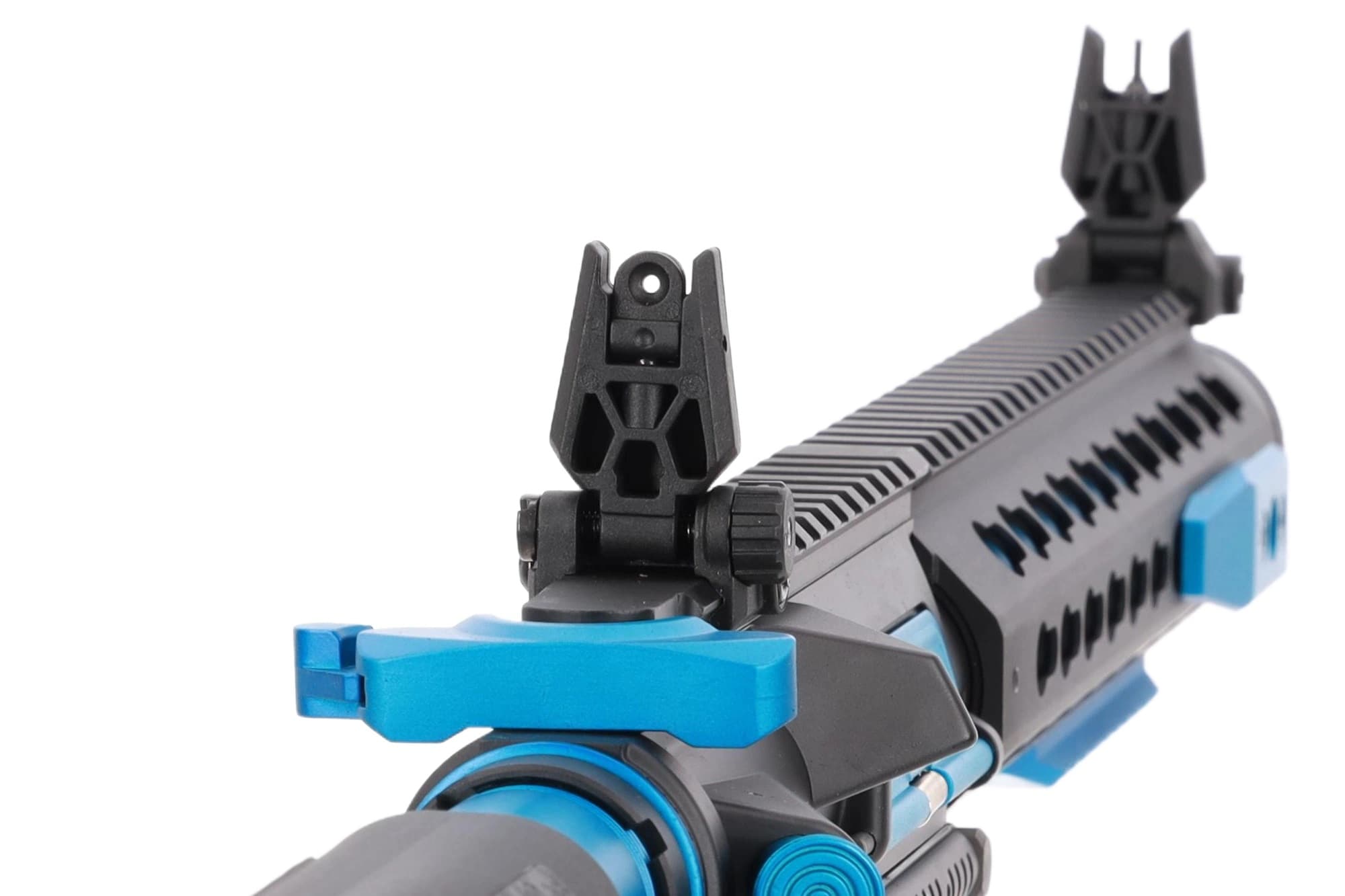 Karabinek szturmowy AEG Specna Arms SA-E40 Edge HAL 2 ETU Light Ops Stock Gen. 2 - Black/Blue