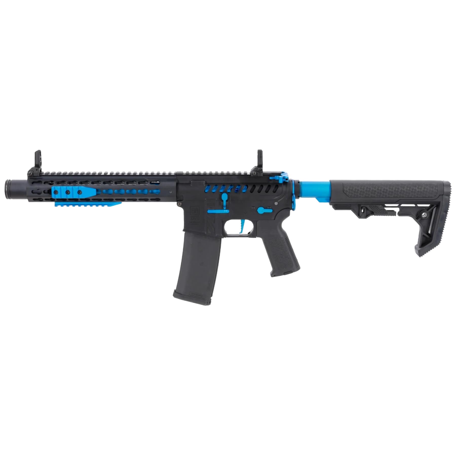 Karabinek szturmowy AEG Specna Arms SA-E40 Edge HAL 2 ETU Light Ops Stock Gen. 2 - Black/Blue