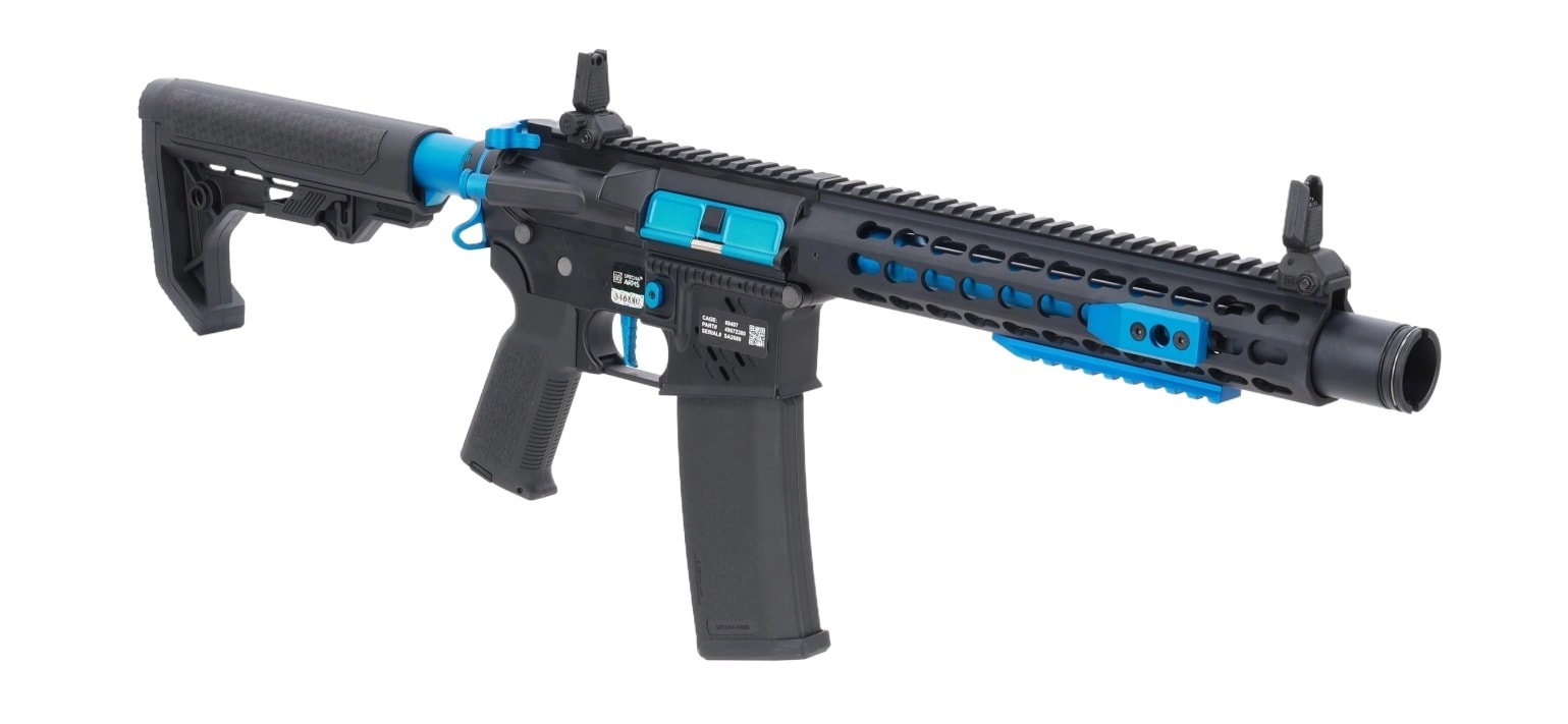 Karabinek szturmowy AEG Specna Arms SA-E40 Edge HAL 2 ETU Light Ops Stock Gen. 2 - Black/Blue