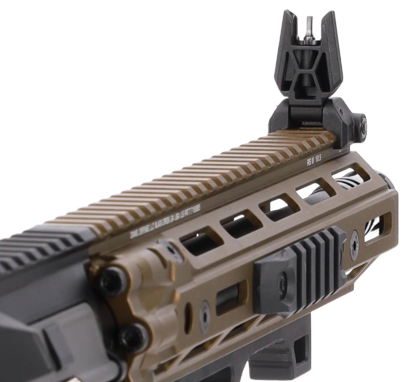 Karabinek szturmowy AEG Specna Arms Daniel Defense RIS III 10.5'' SA-E27 Edge HAL 2 ETU Gen. 2 - Chaos Bronze