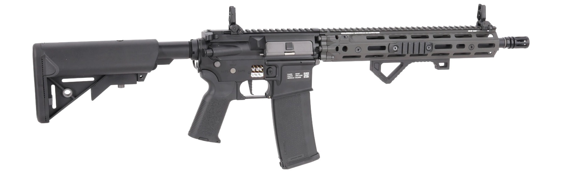 Karabinek szturmowy AEG Specna Arms Daniel Defense RIS III 12.5'' SA-E28 Edge HAL 2 ETU Gen. 2 - Chaos Grey