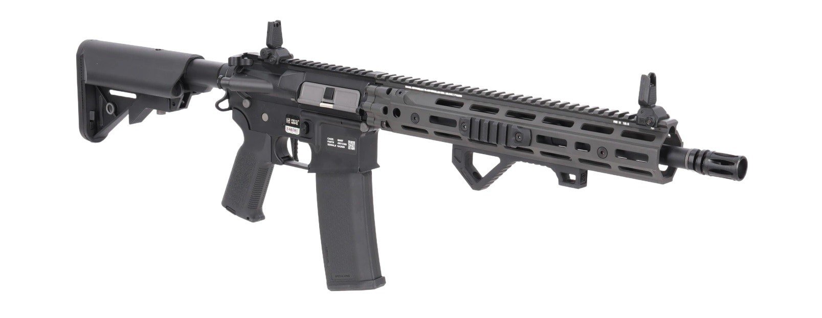 Karabinek szturmowy AEG Specna Arms Daniel Defense RIS III 12.5'' SA-E28 Edge HAL 2 ETU Gen. 2 - Chaos Grey