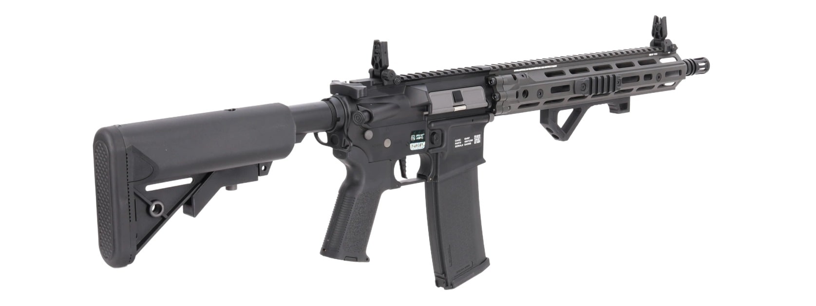 Karabinek szturmowy AEG Specna Arms Daniel Defense RIS III 12.5'' SA-E28 Edge HAL 2 ETU Gen. 2 - Chaos Grey