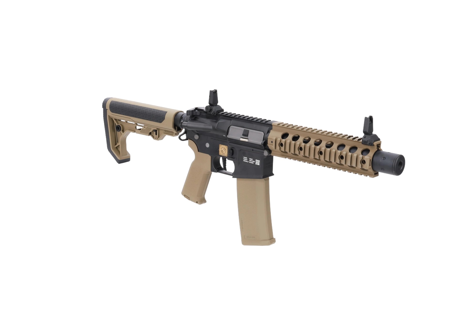 Штурмова гвинтівка AEG Specna Arms RRA SA-E05 Edge HAL 2 ETU Light Ops Stock Gen. 2 - Half-Tan