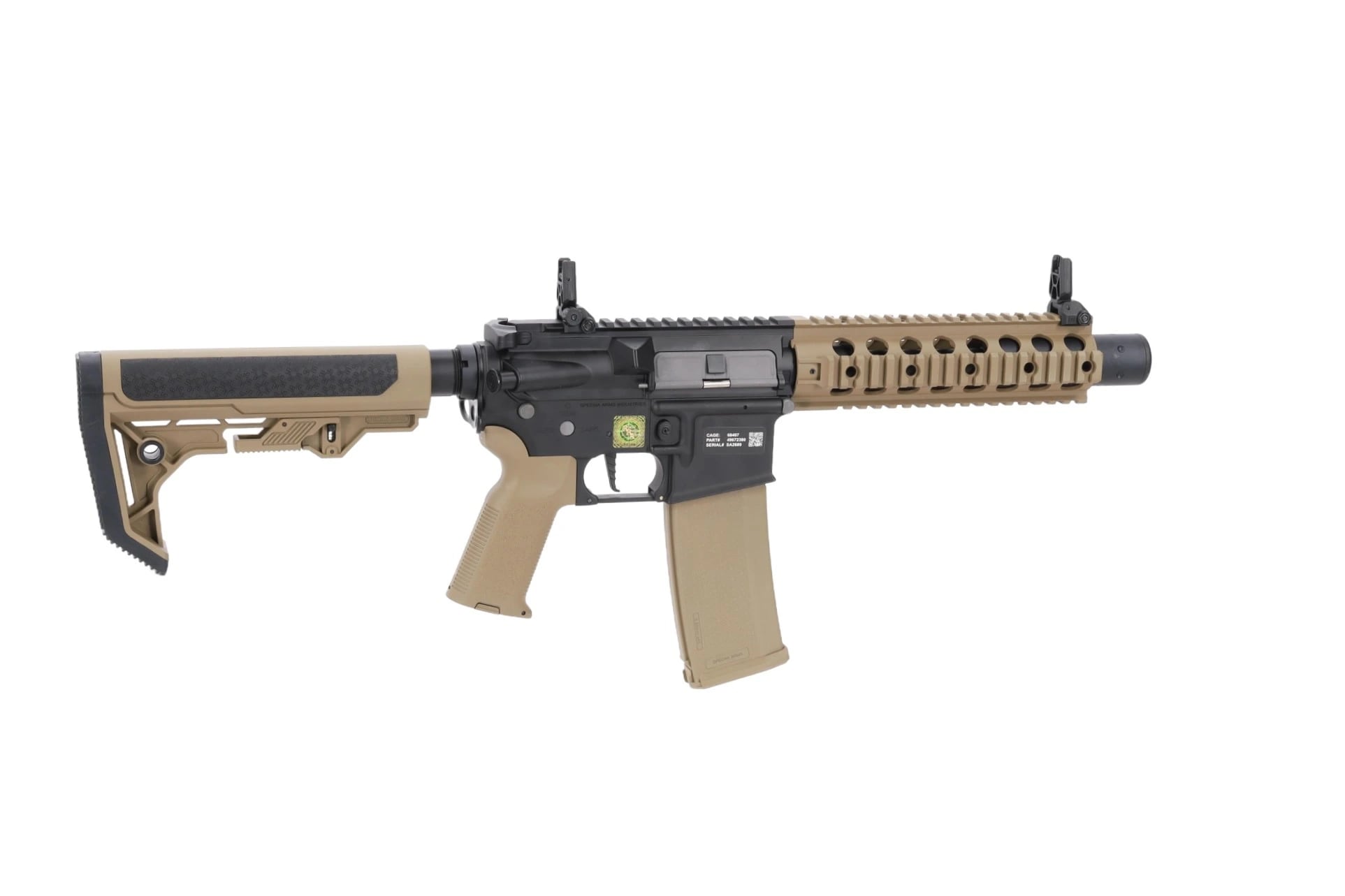 Штурмова гвинтівка AEG Specna Arms RRA SA-E05 Edge HAL 2 ETU Light Ops Stock Gen. 2 - Half-Tan