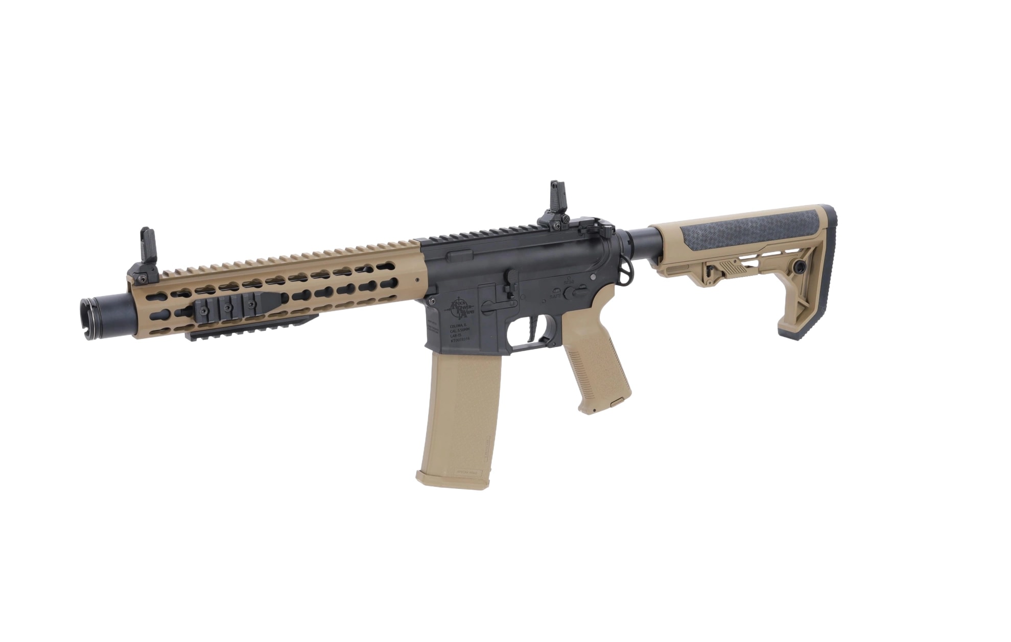 Штурмова гвинтівка AEG Specna Arms RRA SA-E07 Edge HAL 2 ETU Light Ops Stock Gen. 2 - Half-Tan