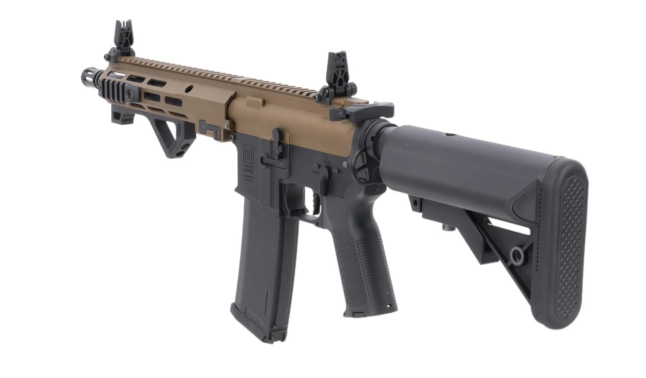 Karabinek szturmowy AEG Specna Arms SA-E23 Edge HAL2 ETU Gen. 2 - Chaos Bronze