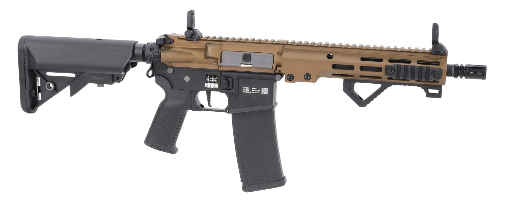 Karabinek szturmowy AEG Specna Arms SA-E23 Edge HAL2 ETU Gen. 2 - Chaos Bronze