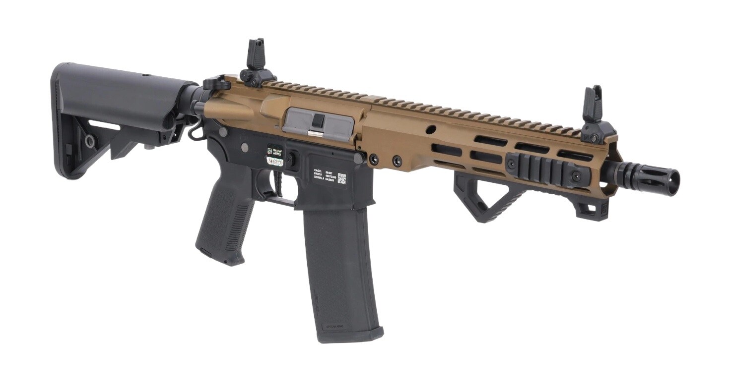 Karabinek szturmowy AEG Specna Arms SA-E23 Edge HAL2 ETU Gen. 2 - Chaos Bronze