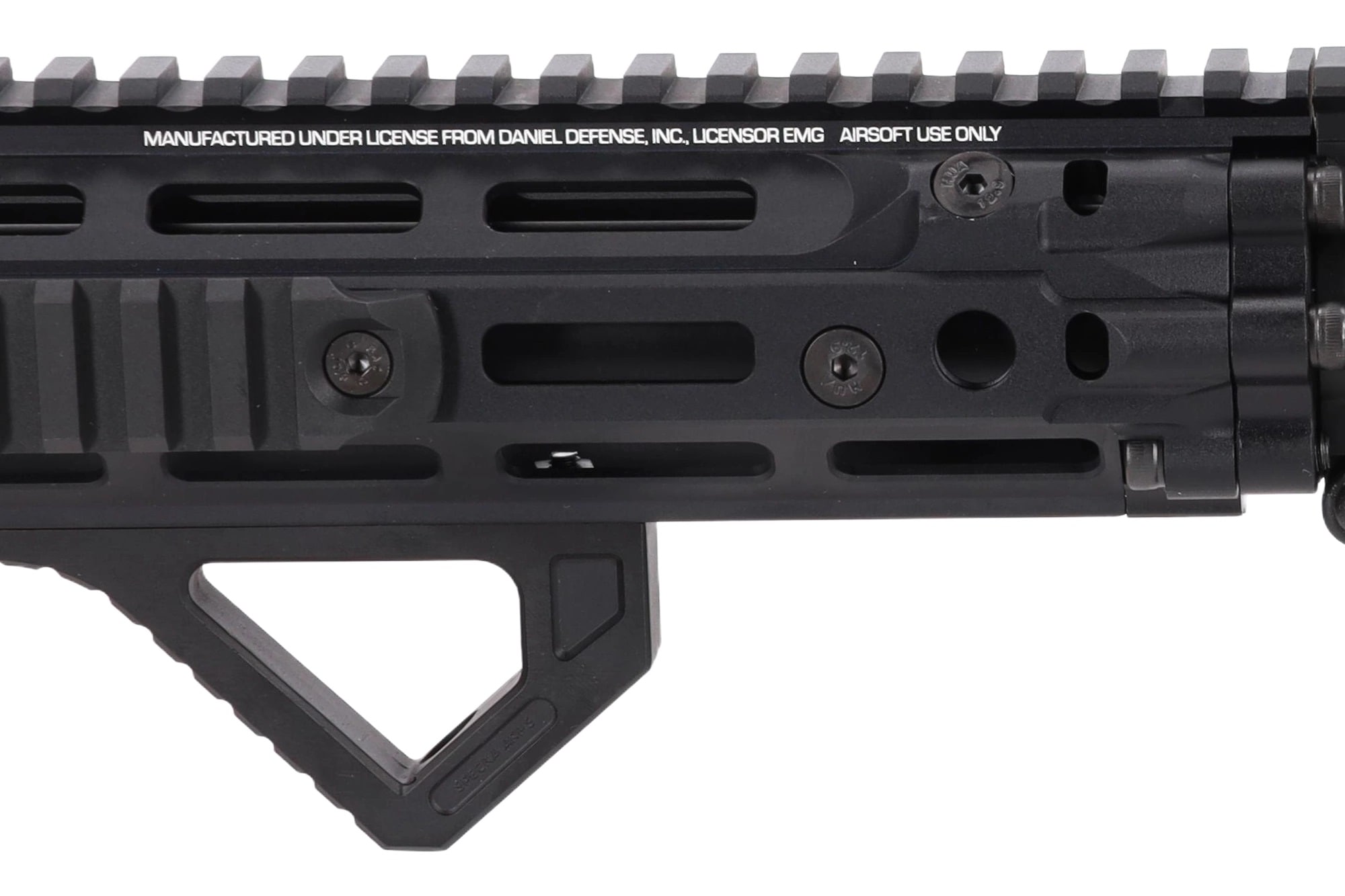 Karabinek szturmowy AEG Specna Arms Daniel Defense RIS III 10.5'' SA-E27 Edge HAL 2 ETU Gen. 2 - Black