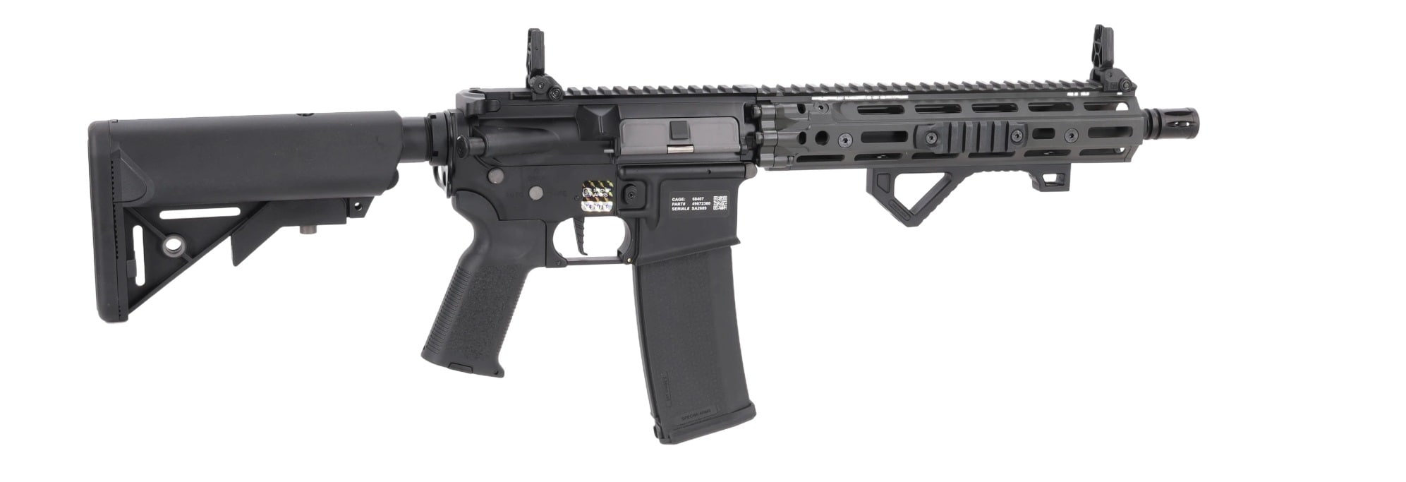 Karabinek szturmowy AEG Specna Arms Daniel Defense RIS III 10.5'' SA-E27 Edge HAL 2 ETU Gen. 2 - Chaos Grey