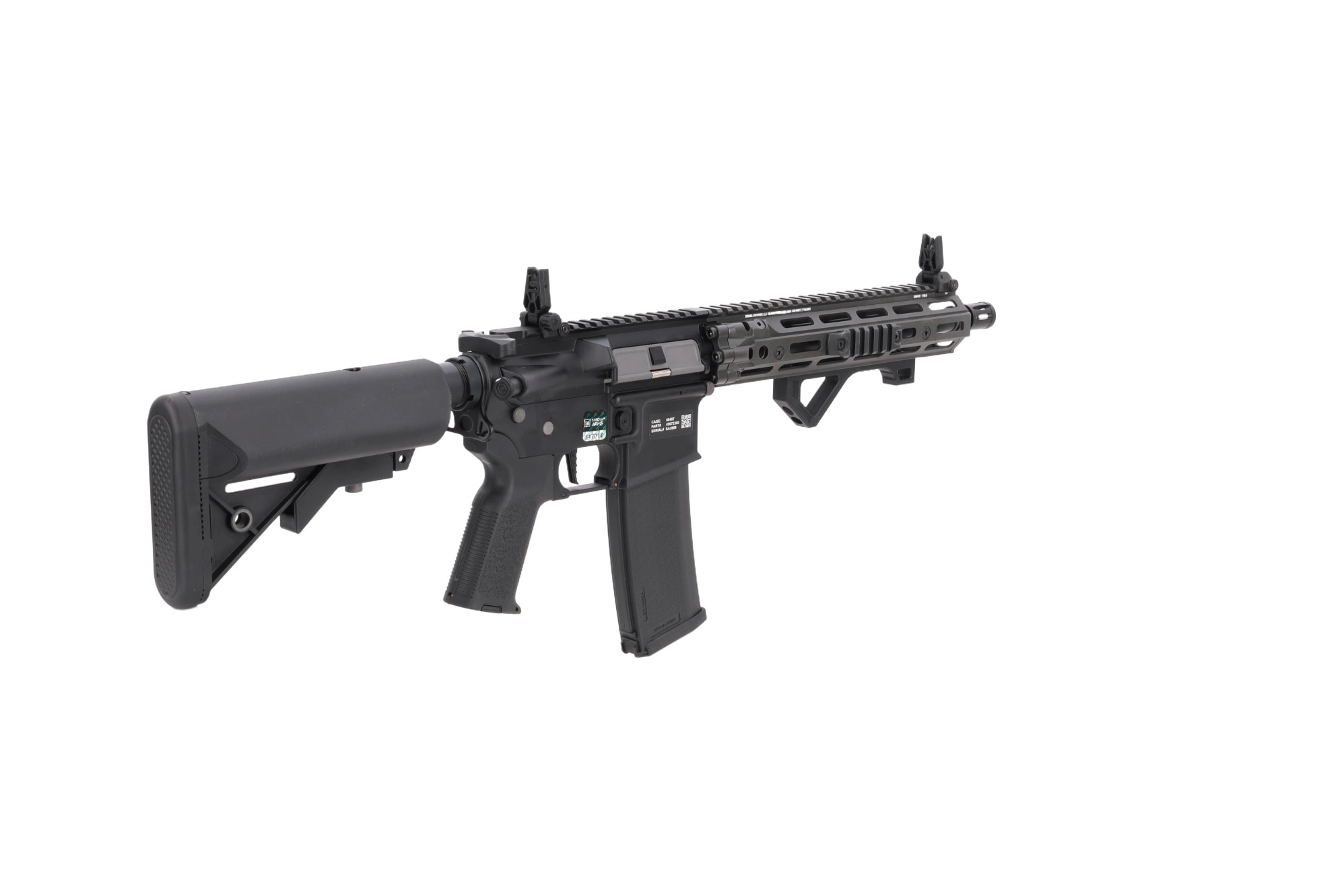 Karabinek szturmowy AEG Specna Arms Daniel Defense RIS III 10.5'' SA-E27 Edge HAL 2 ETU Gen. 2 - Chaos Grey