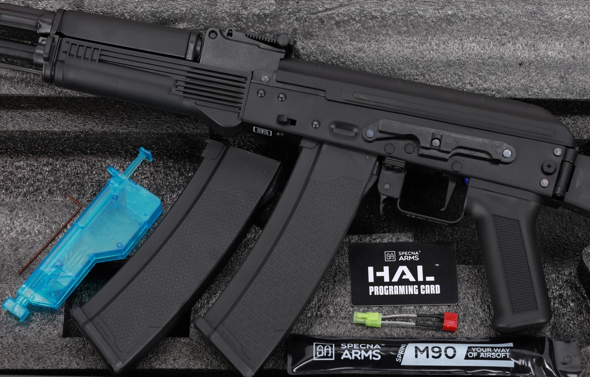 Karabinek szturmowy AEG Specna Arms SA-J01 Edge HAL ETU Magnus TDC - Black