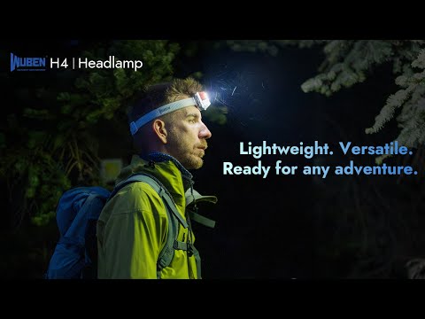Налобний ліхтарик Wuben H4 White - 800 люменів