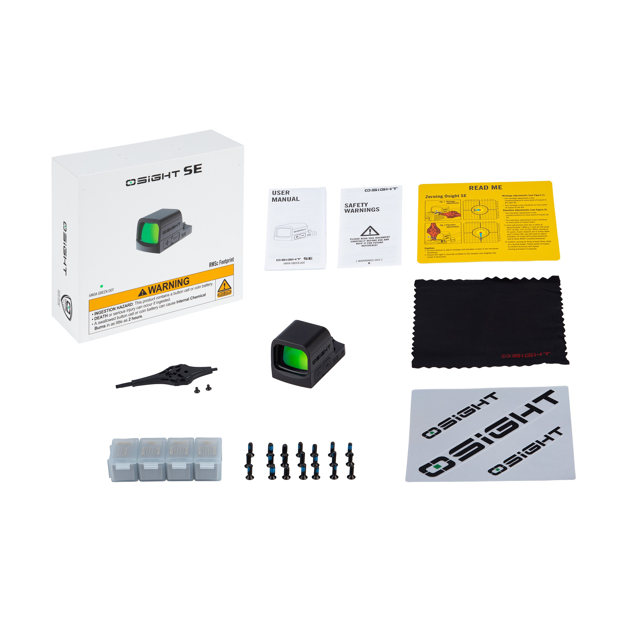 Kolimator Osight SE 6 MOA Green