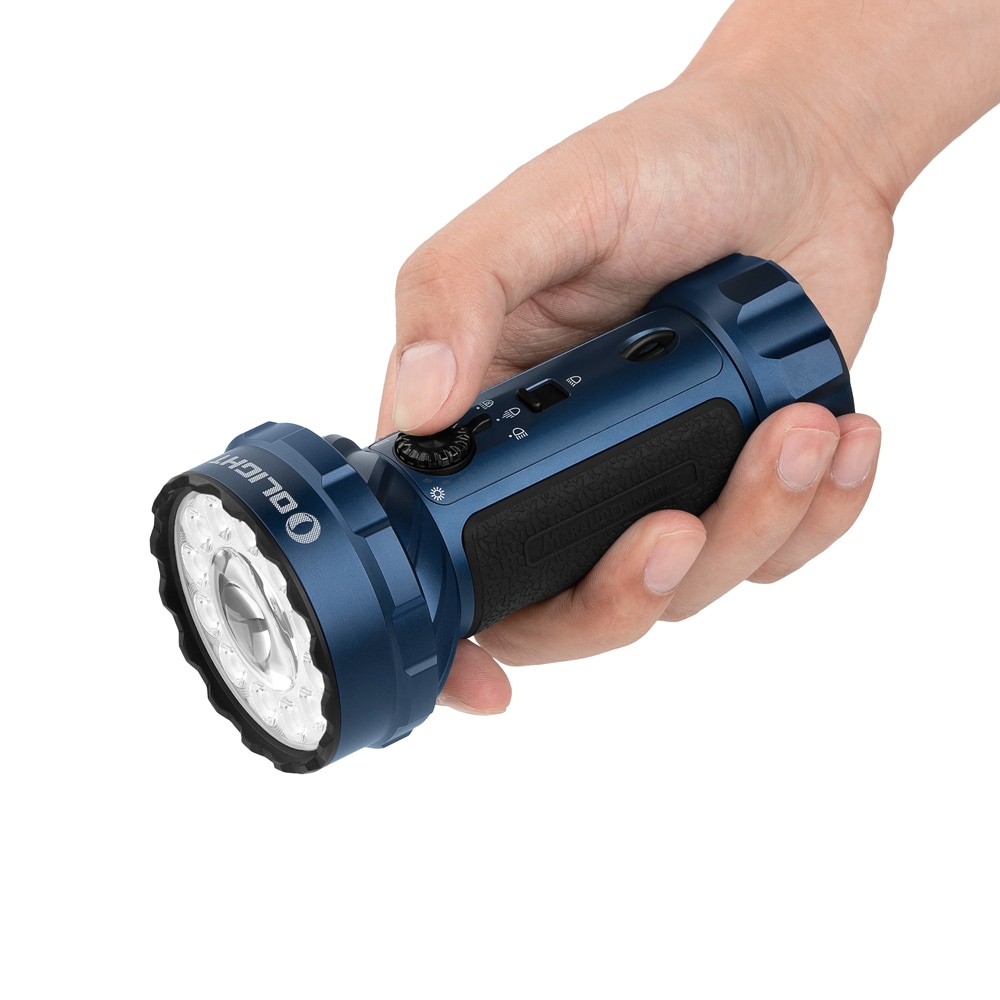 Latarka akumulatorowa Olight Marauder Mini 2 Midnight Blue - 10000 lumenów, zasięg 750 m