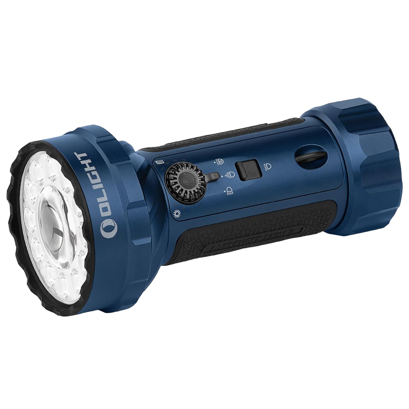Latarka akumulatorowa Olight Marauder Mini 2 Midnight Blue - 10000 lumenów, zasięg 750 m