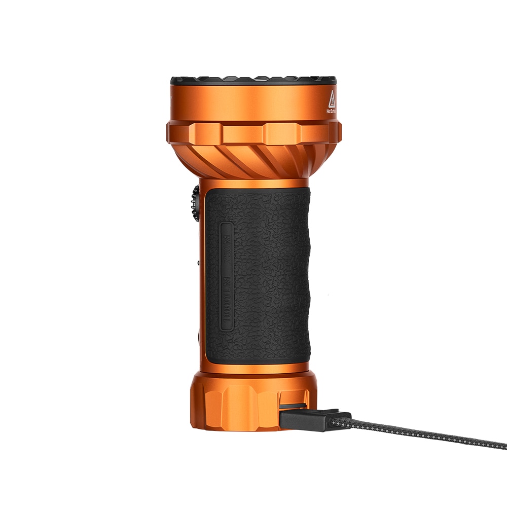 Акумуляторний ліхтарик Olight Marauder Mini 2 Orange - 10000 люменів, дальність 750 м