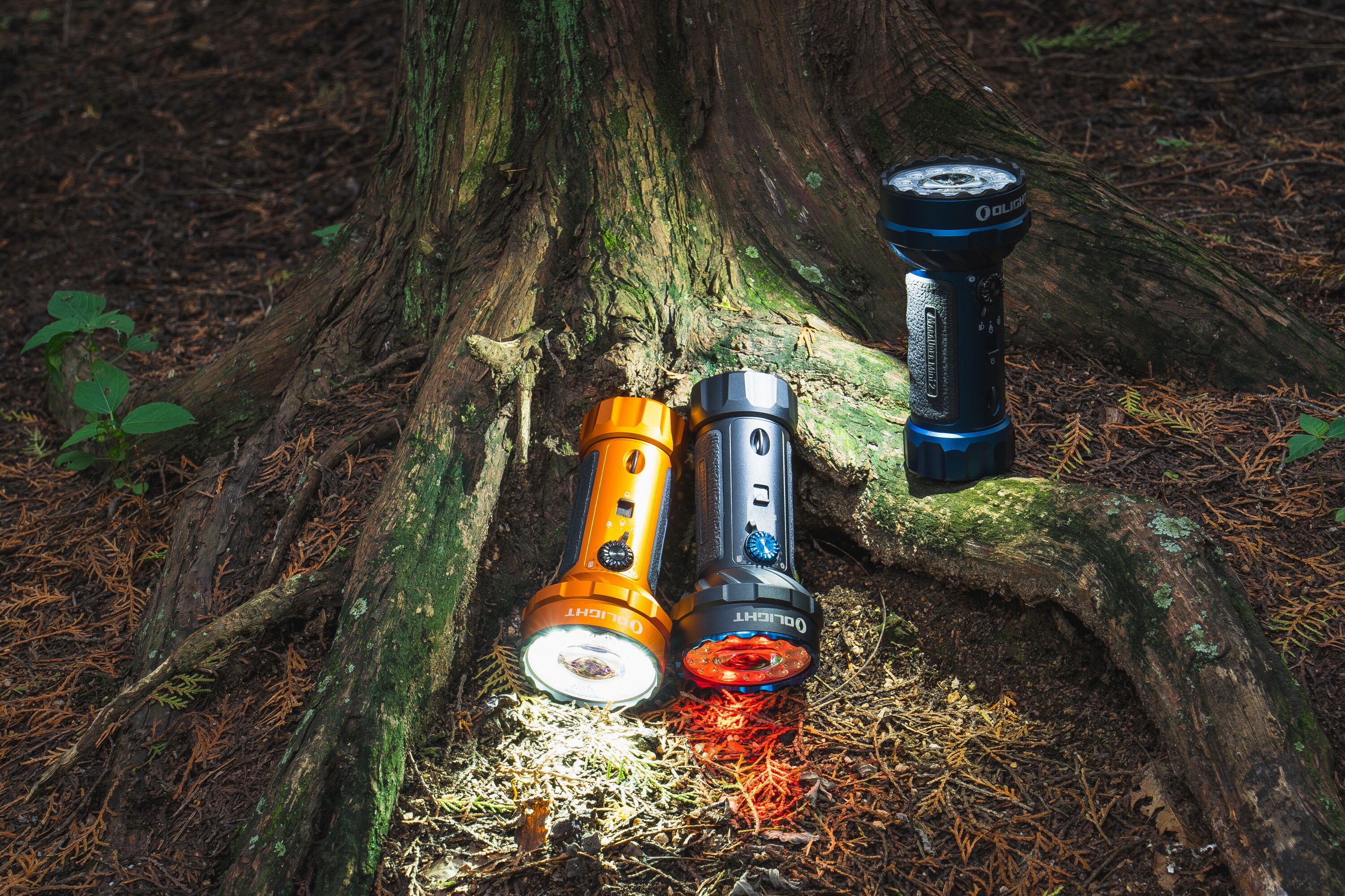 Latarka akumulatorowa Olight Marauder Mini 2 Orange - 10000 lumenów, zasięg 750 m