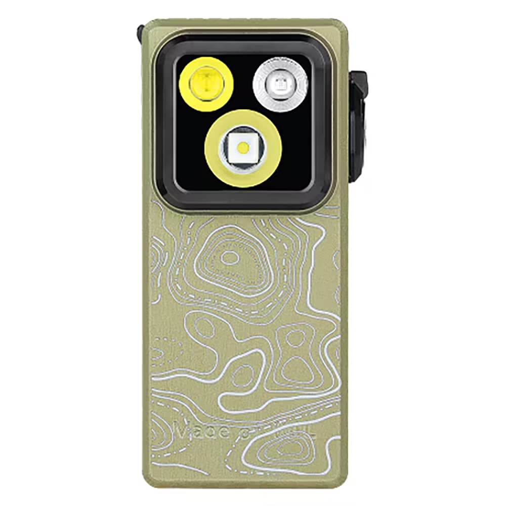 Latarka akumulatorowa Olight Oclip Ultra Olive Topo - 530 lumenów