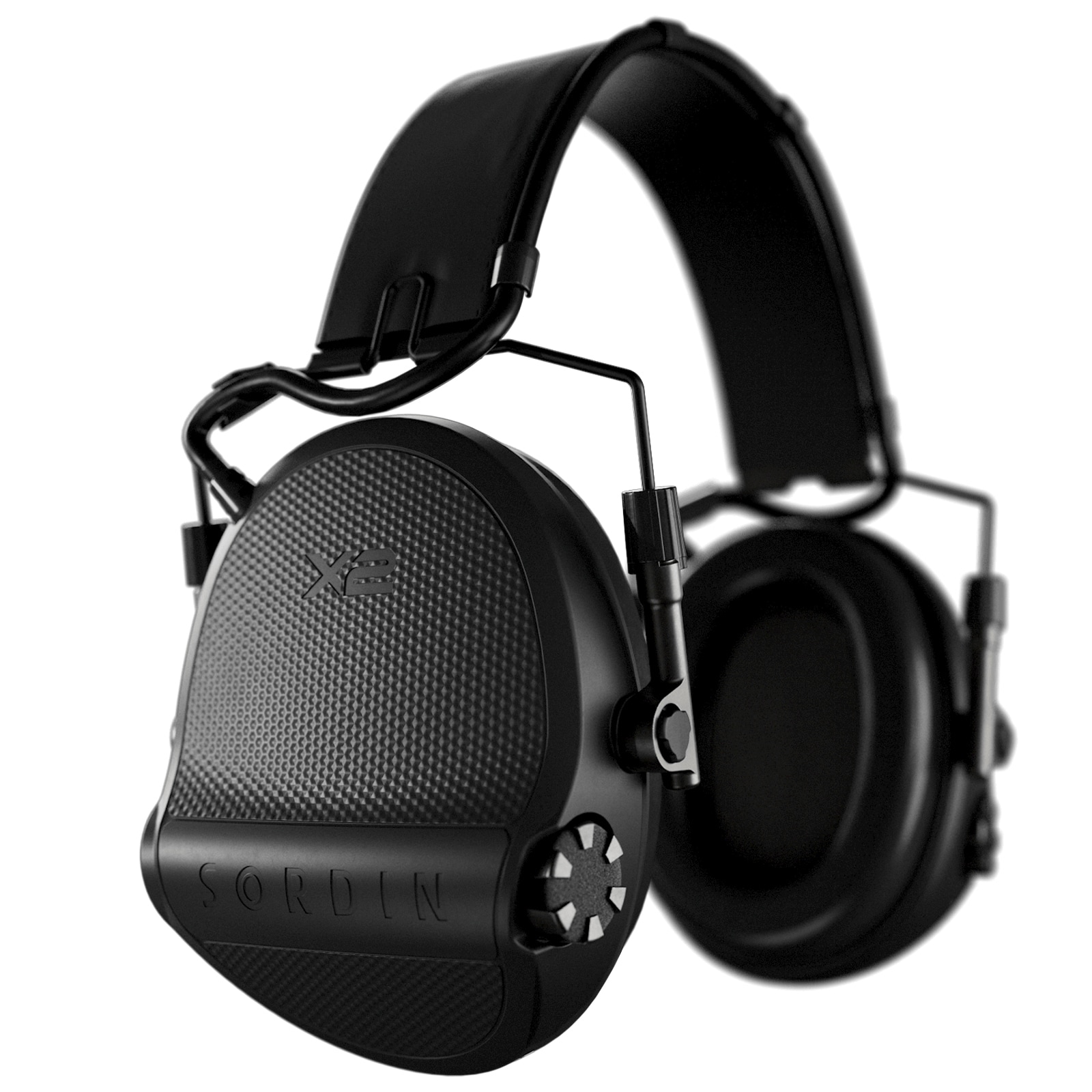 Ochronniki słuchu aktywne Sordin Supreme X2 Gel Headband - Black