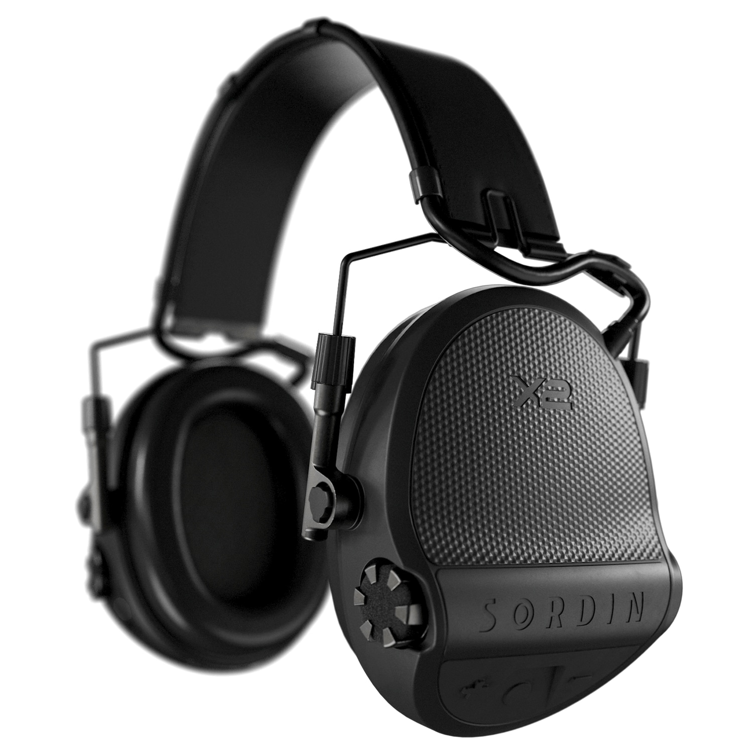 Ochronniki słuchu aktywne Sordin Supreme X2 Gel Headband - Black