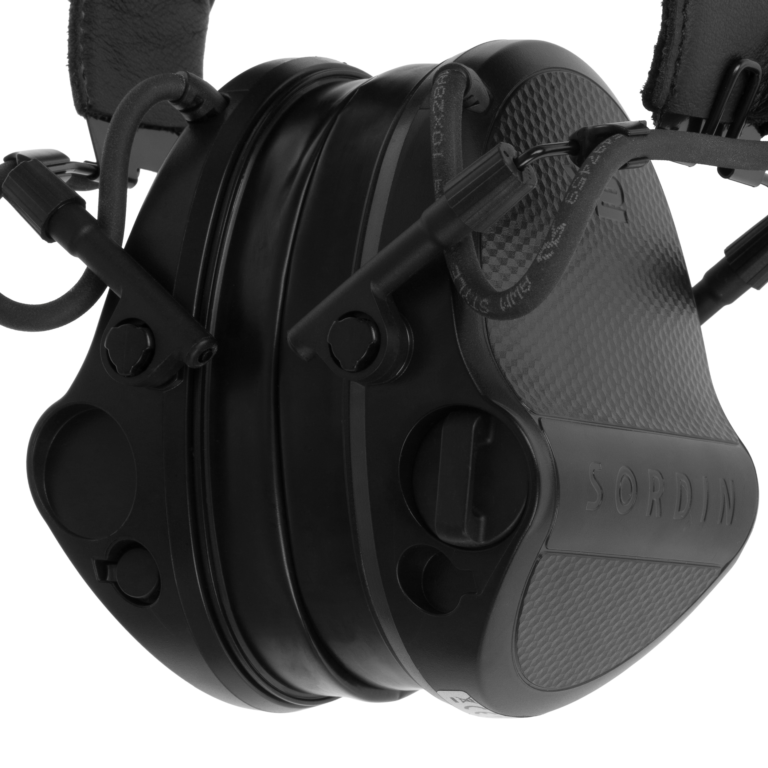 Ochronniki słuchu aktywne Sordin Supreme X2 Gel Headband - Black