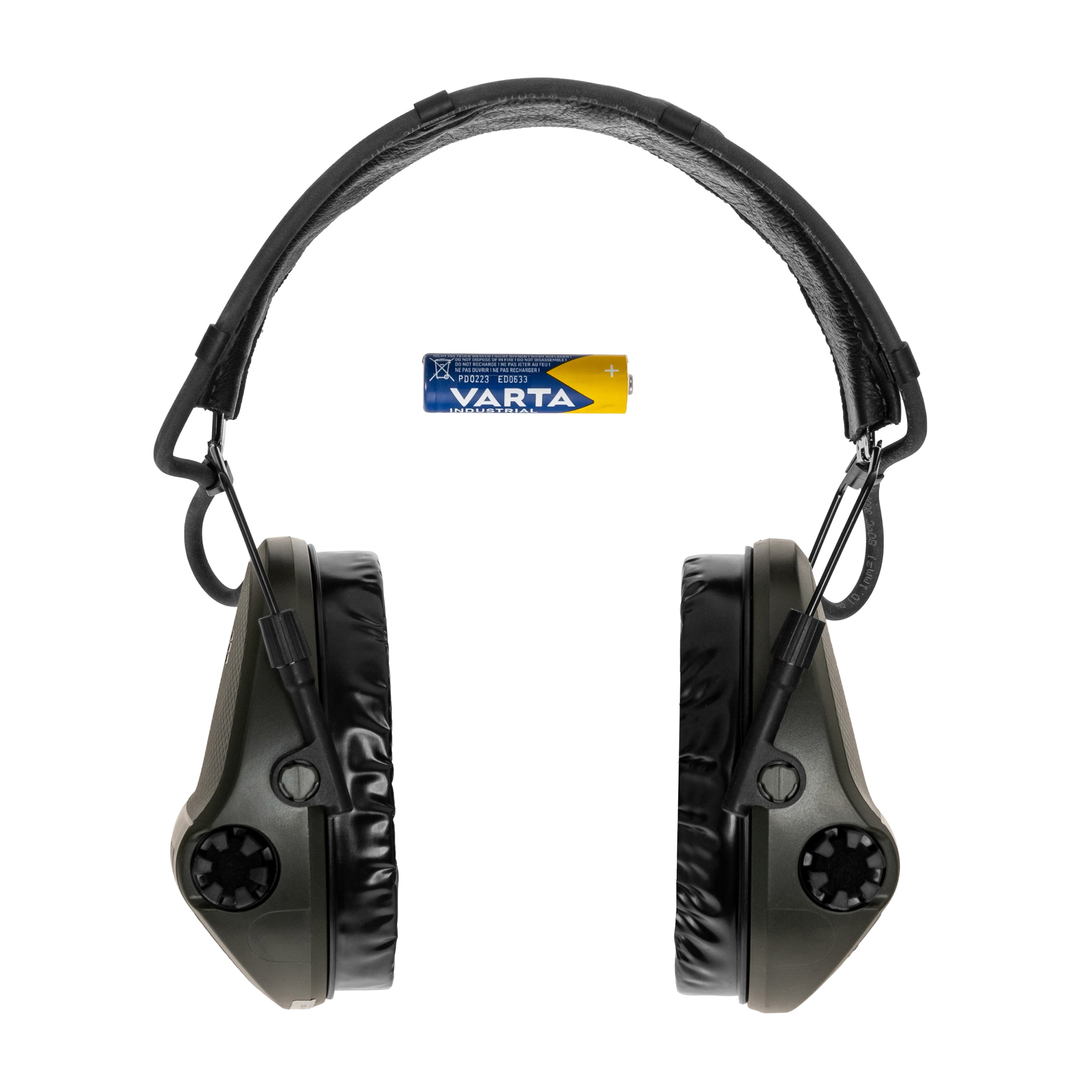 Ochronniki słuchu aktywne Sordin Supreme X2 Gel Headband - Green