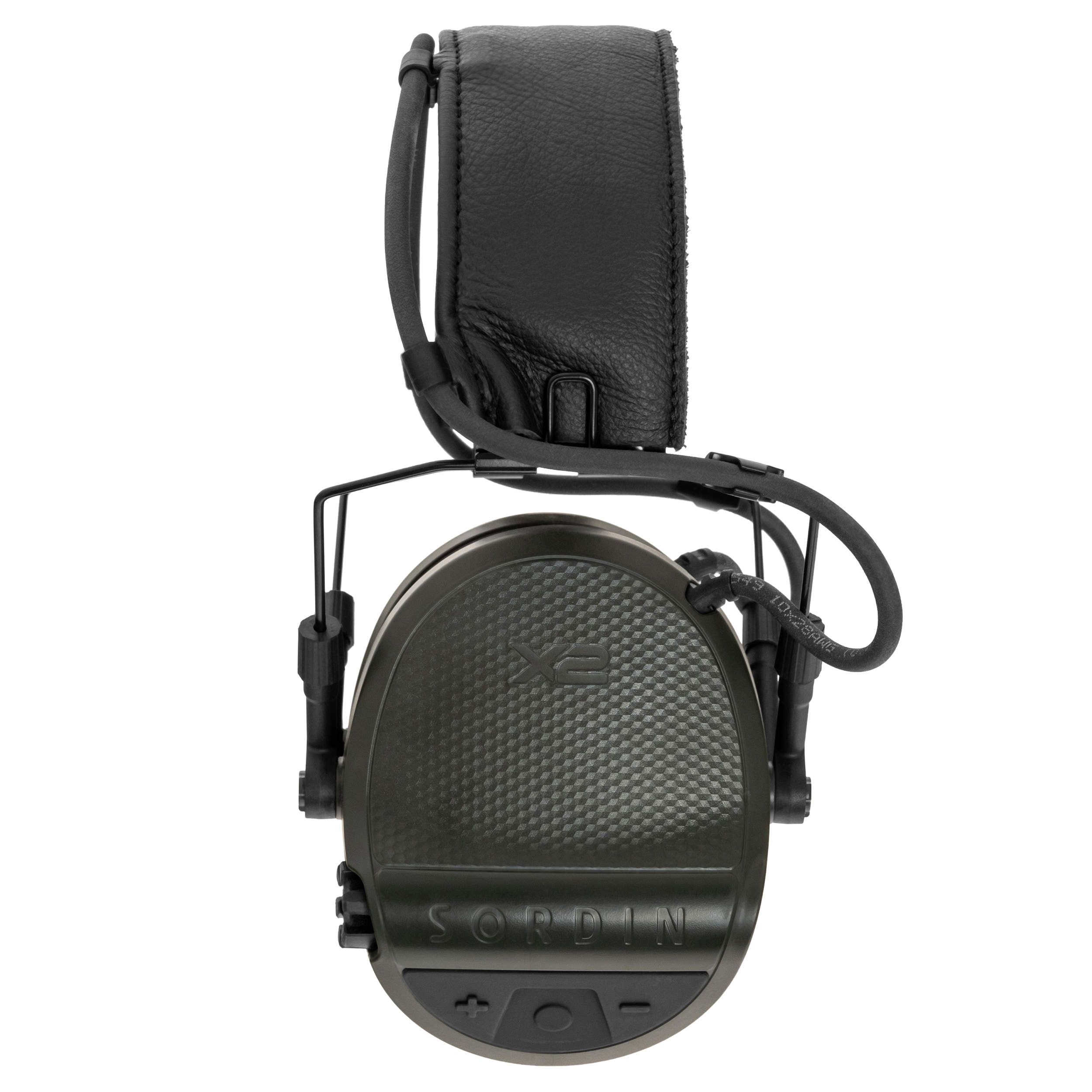 Ochronniki słuchu aktywne Sordin Supreme X2 Gel Headband - Green