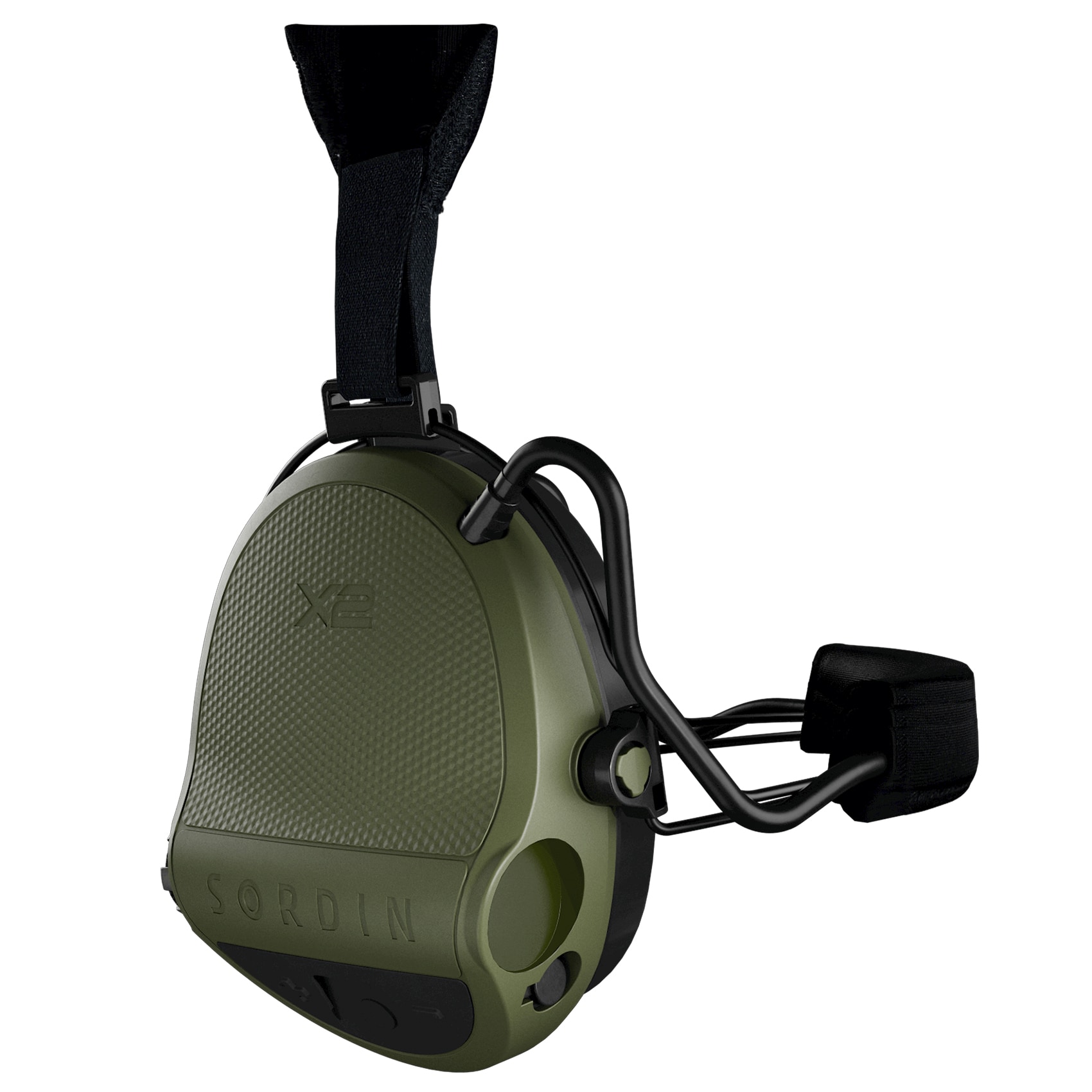 Активні захисні навушники Sordin Supreme X2 Gel Neckband - Green